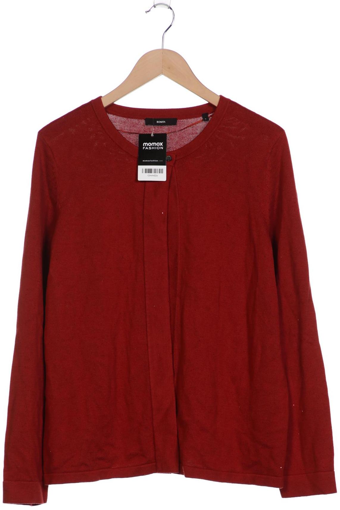 

Bonita Damen Strickjacke, bordeaux, Gr. 42