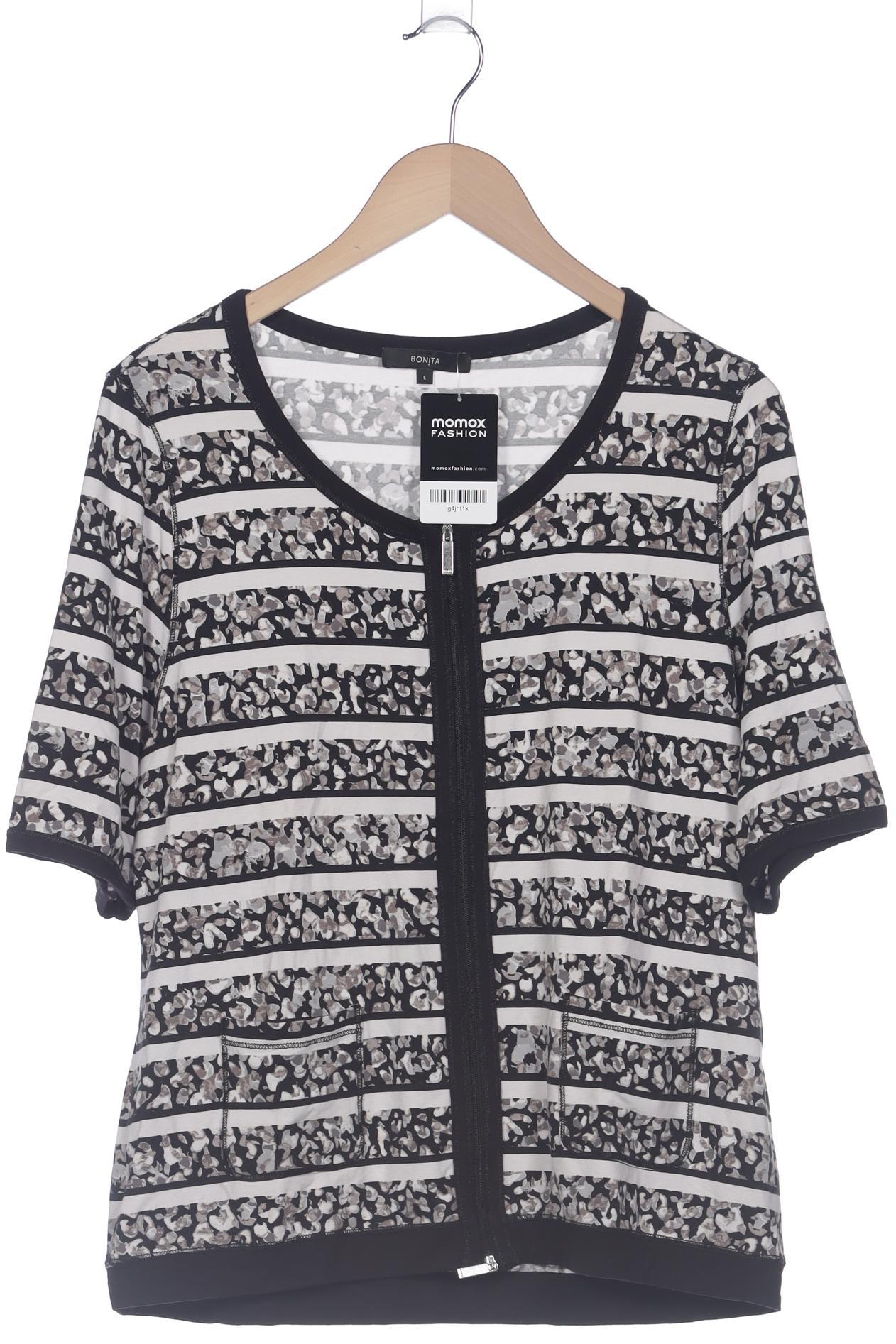 

Bonita Damen Strickjacke, weiß, Gr. 42