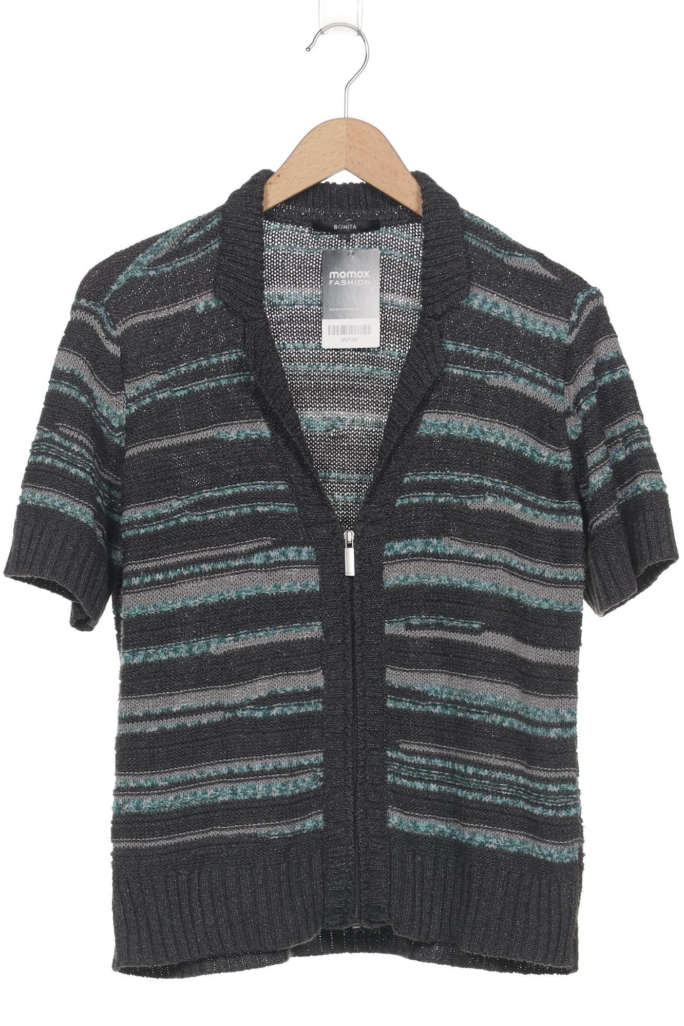 

Bonita Damen Strickjacke, grün, Gr. 42