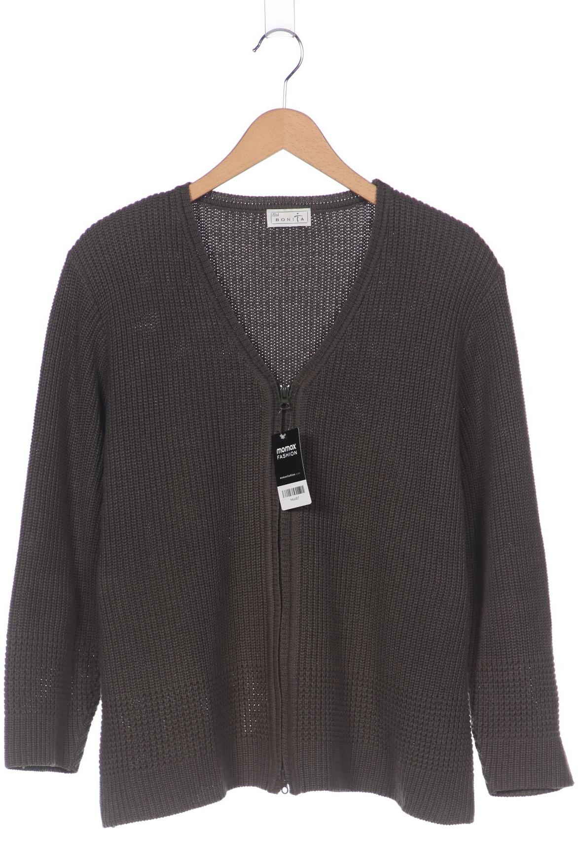 

Bonita Damen Strickjacke, grün, Gr. 44