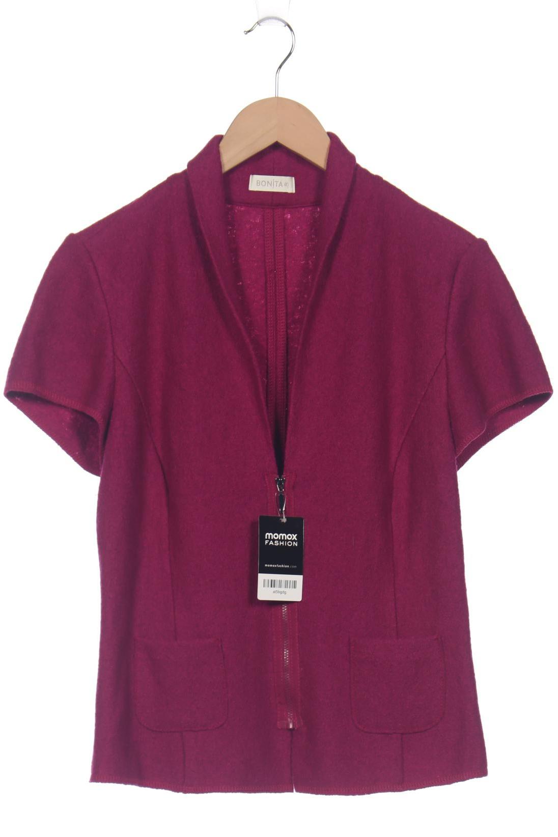 

Bonita Damen Strickjacke, pink, Gr. 40