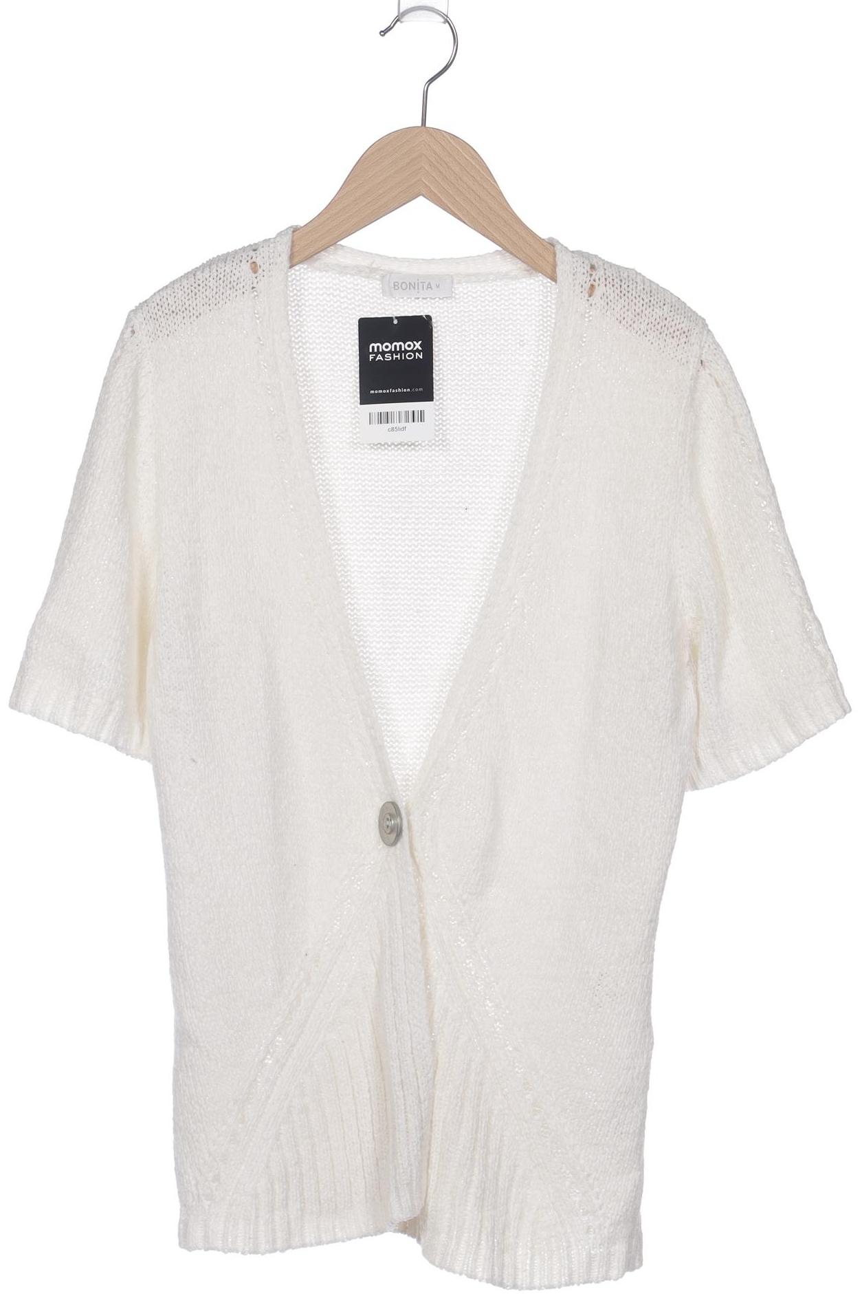 

Bonita Damen Strickjacke, cremeweiß, Gr. 38