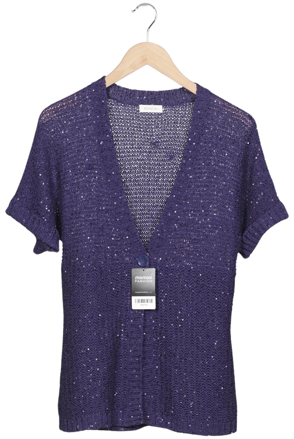 

Bonita Damen Strickjacke, flieder, Gr. 38