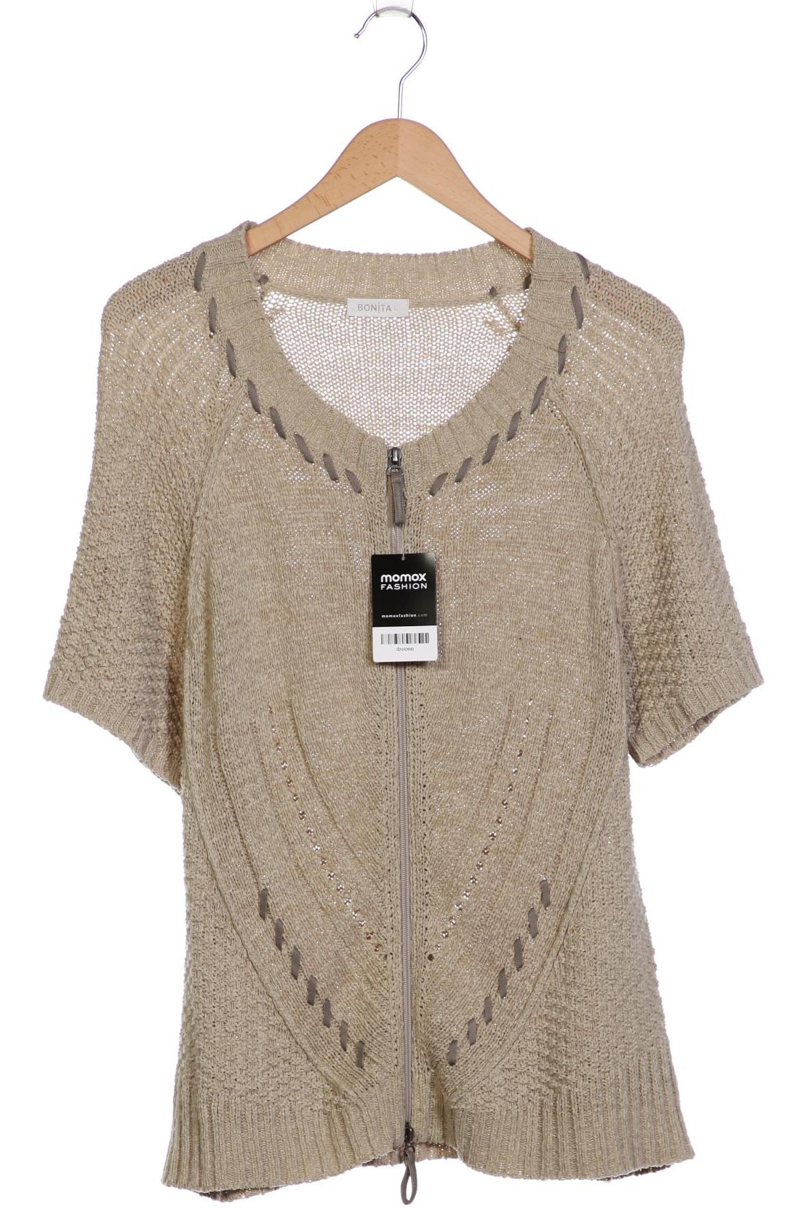 

Bonita Damen Strickjacke, beige, Gr. 42