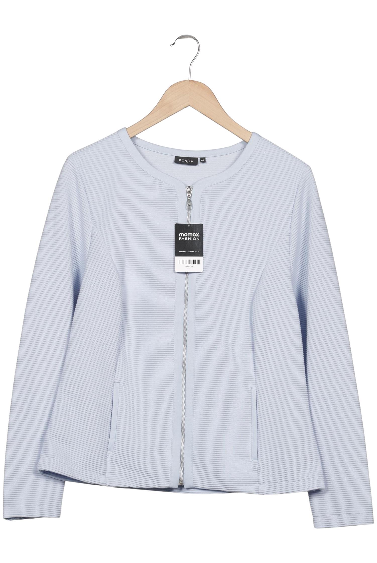 

Bonita Damen Strickjacke, hellblau, Gr. 42