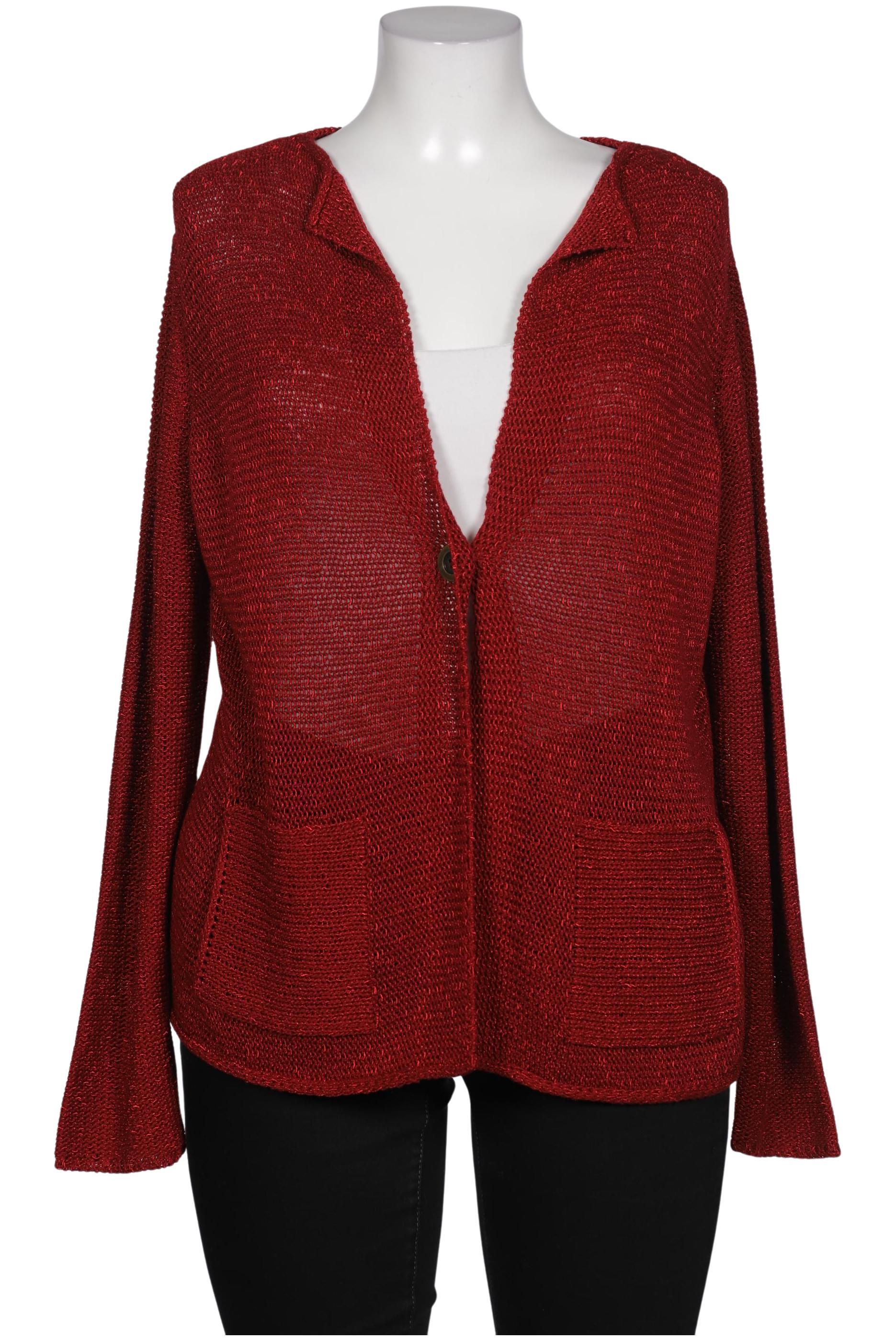 

Bonita Damen Strickjacke, bordeaux, Gr. 44