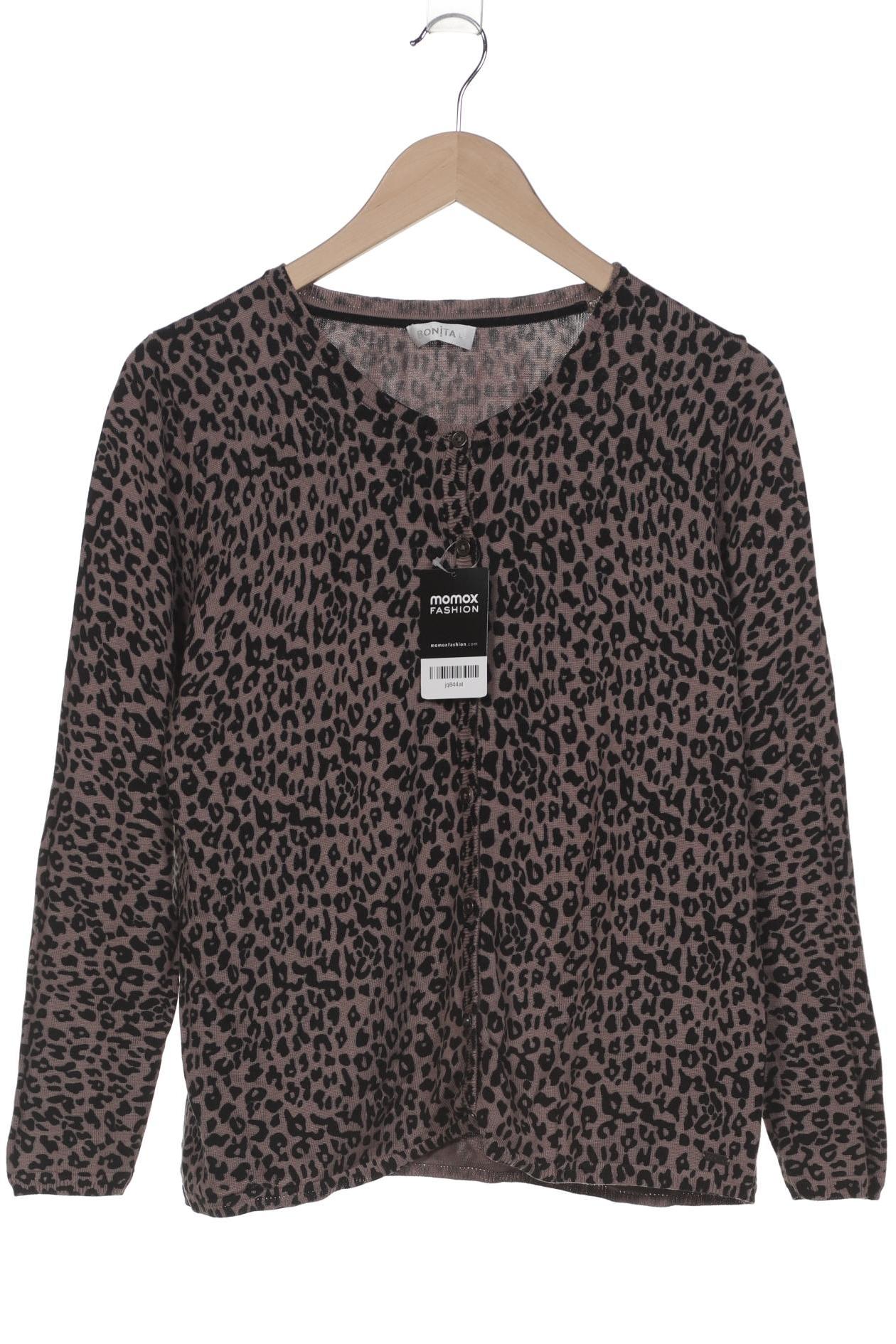

Bonita Damen Strickjacke, braun, Gr. 42