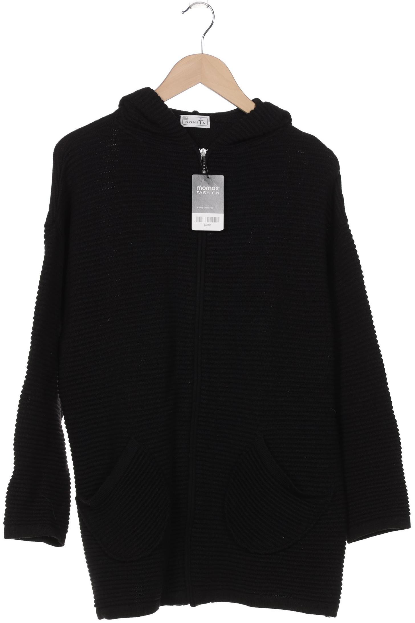 

Bonita Damen Strickjacke, schwarz, Gr. 44