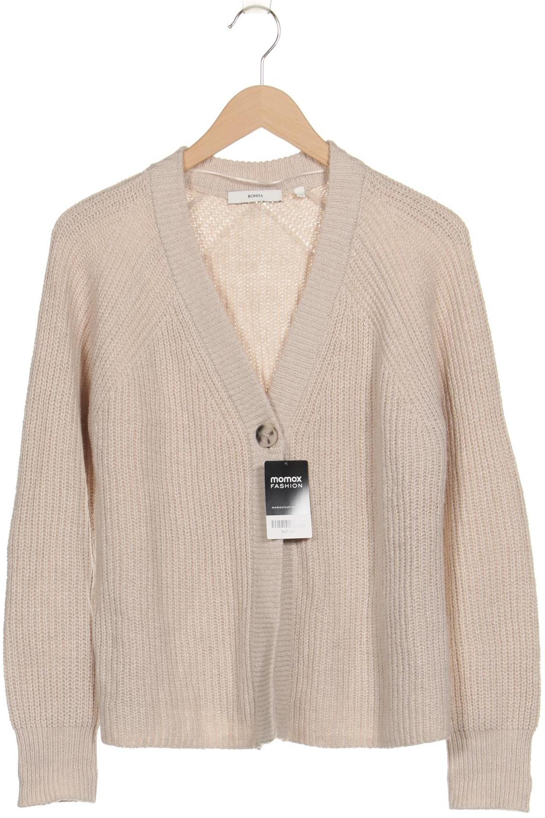 

Bonita Damen Strickjacke, cremeweiß, Gr. 38