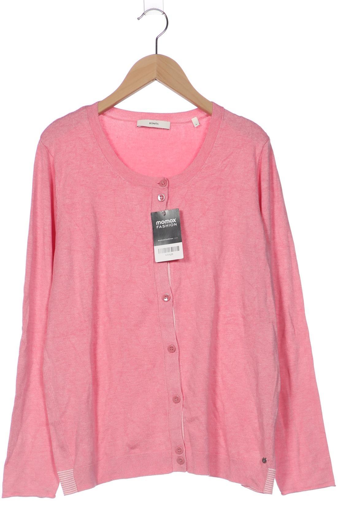 

Bonita Damen Strickjacke, pink, Gr. 42