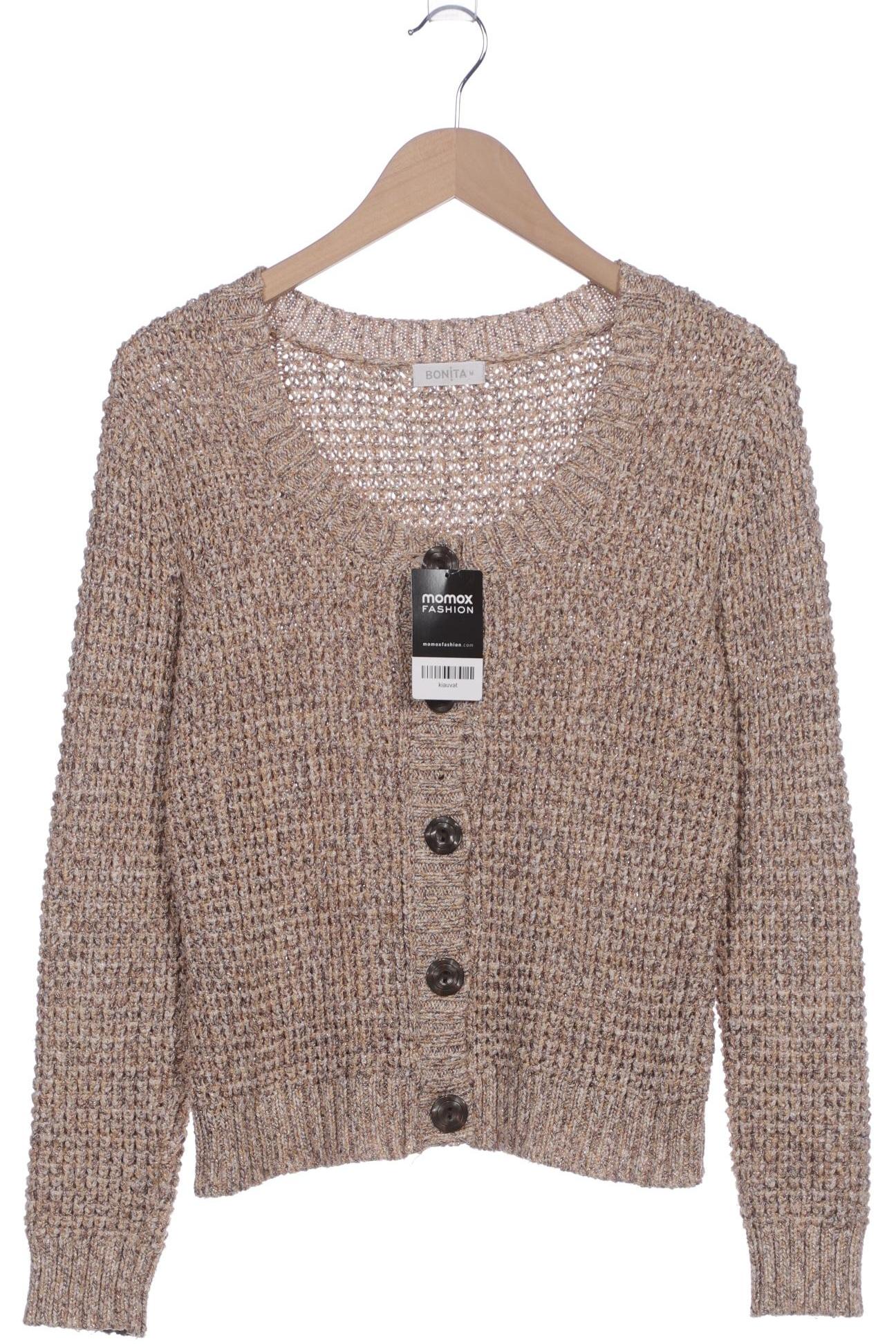 

Bonita Damen Strickjacke, beige, Gr. 38