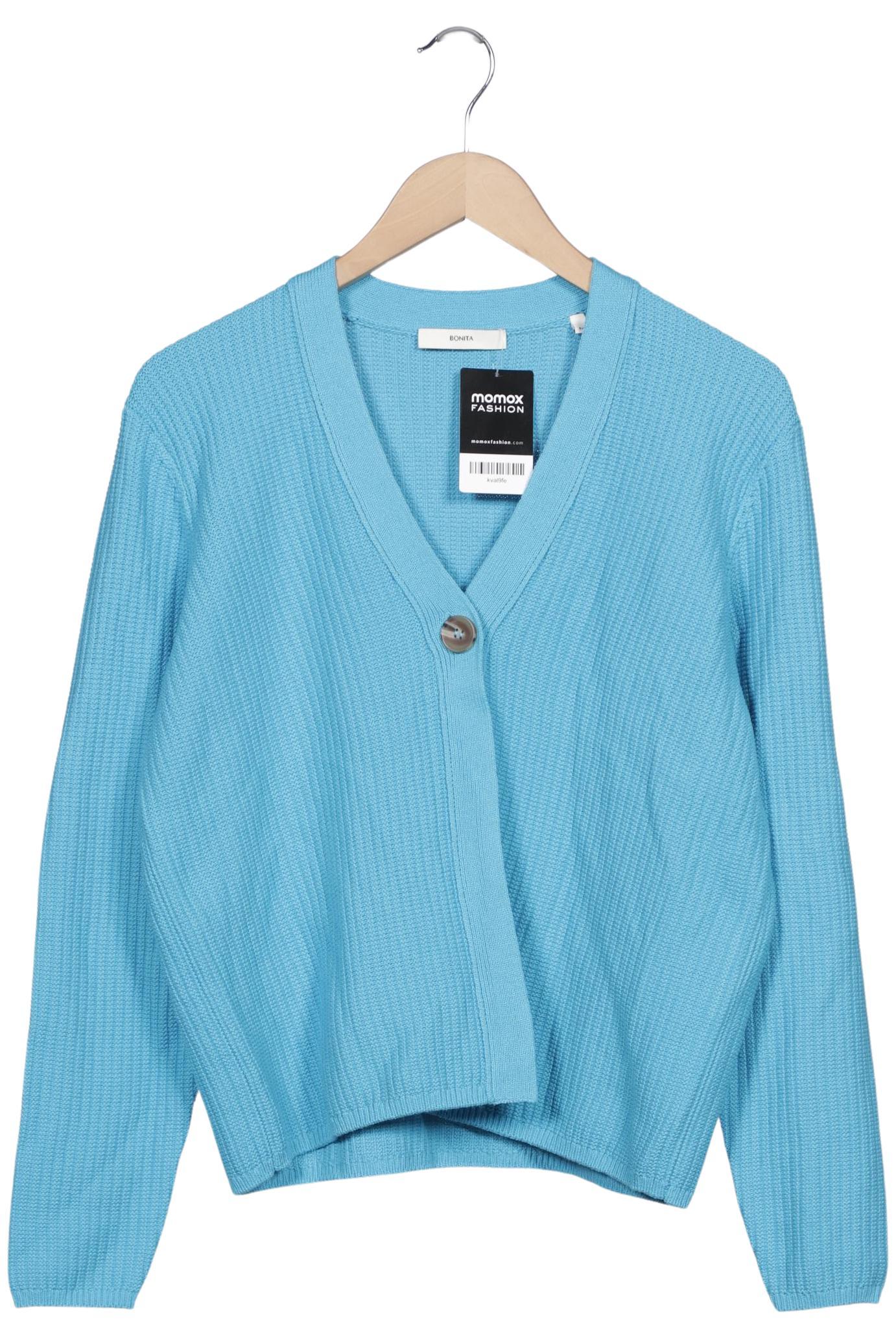 

Bonita Damen Strickjacke, hellblau, Gr. 38