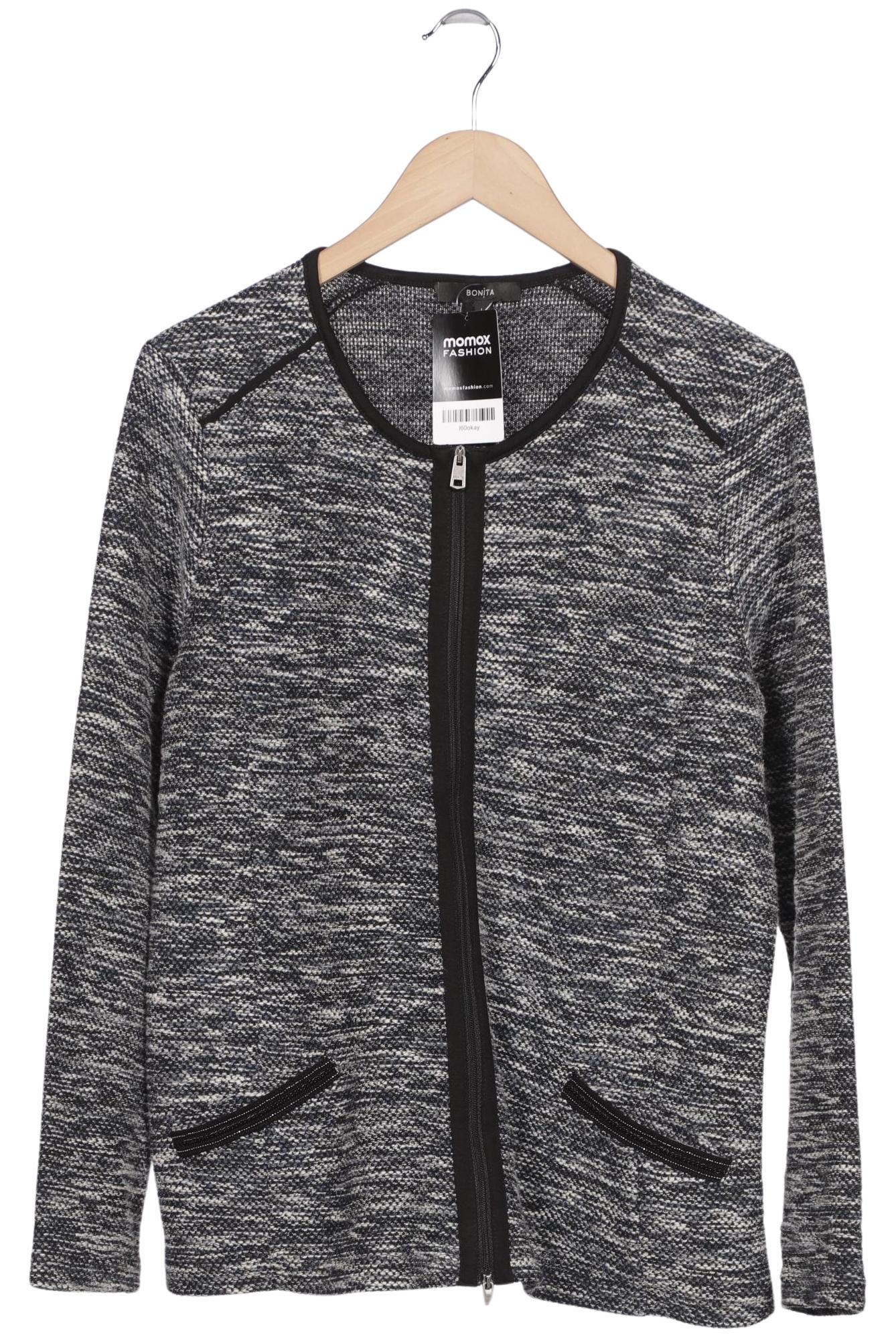

Bonita Damen Strickjacke, grau, Gr. 42
