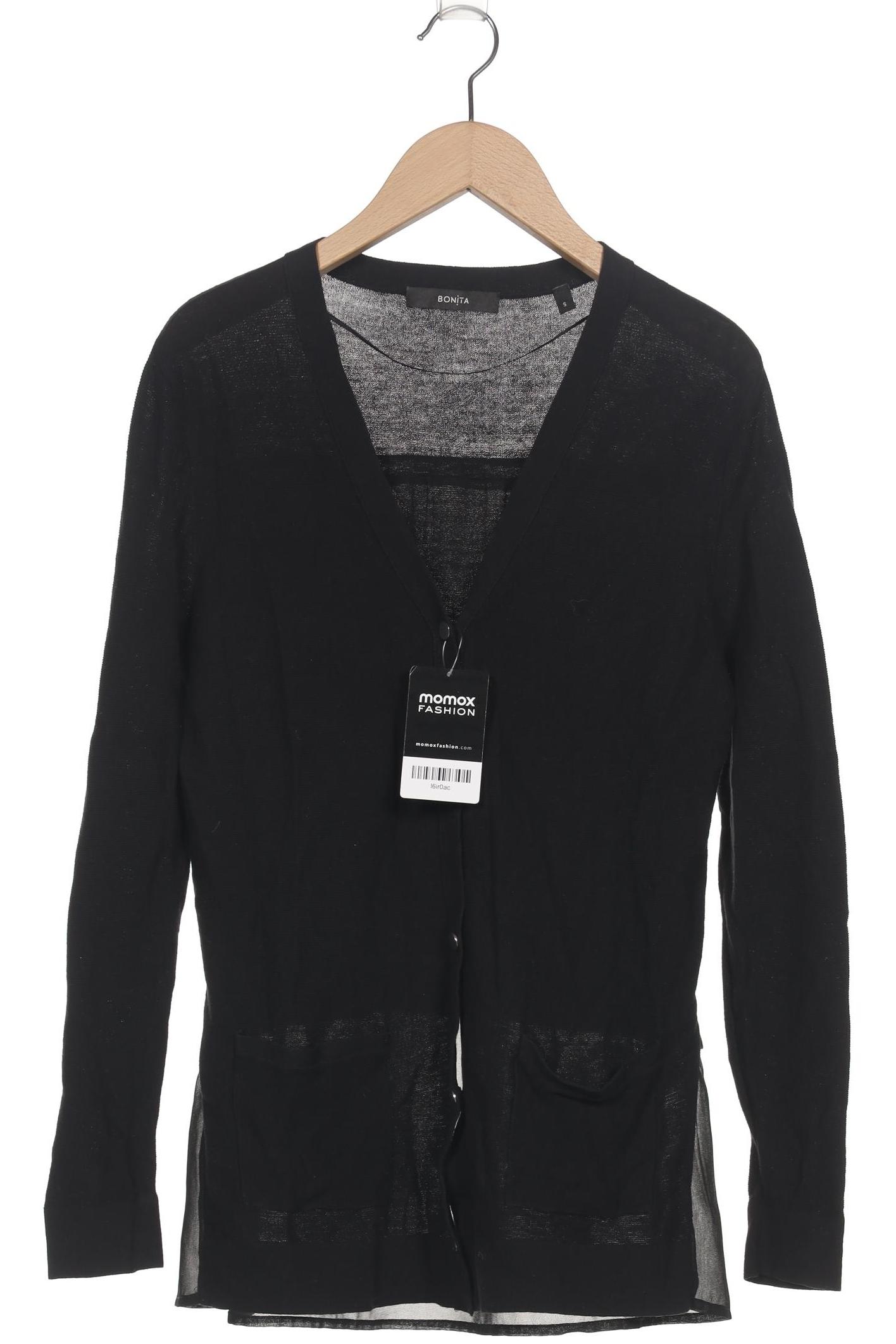 

Bonita Damen Strickjacke, schwarz, Gr. 36