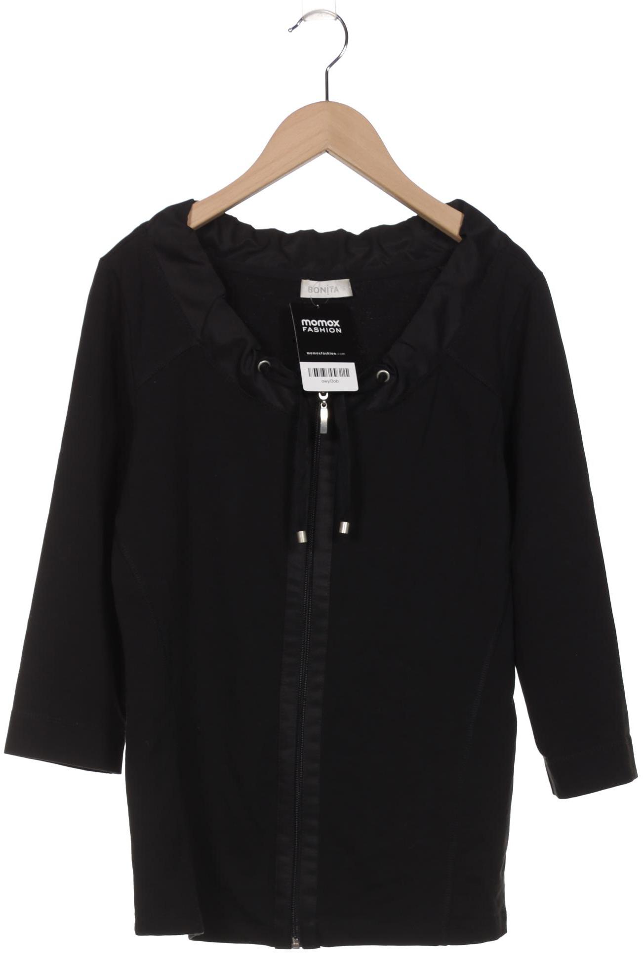 

Bonita Damen Strickjacke, schwarz, Gr. 36