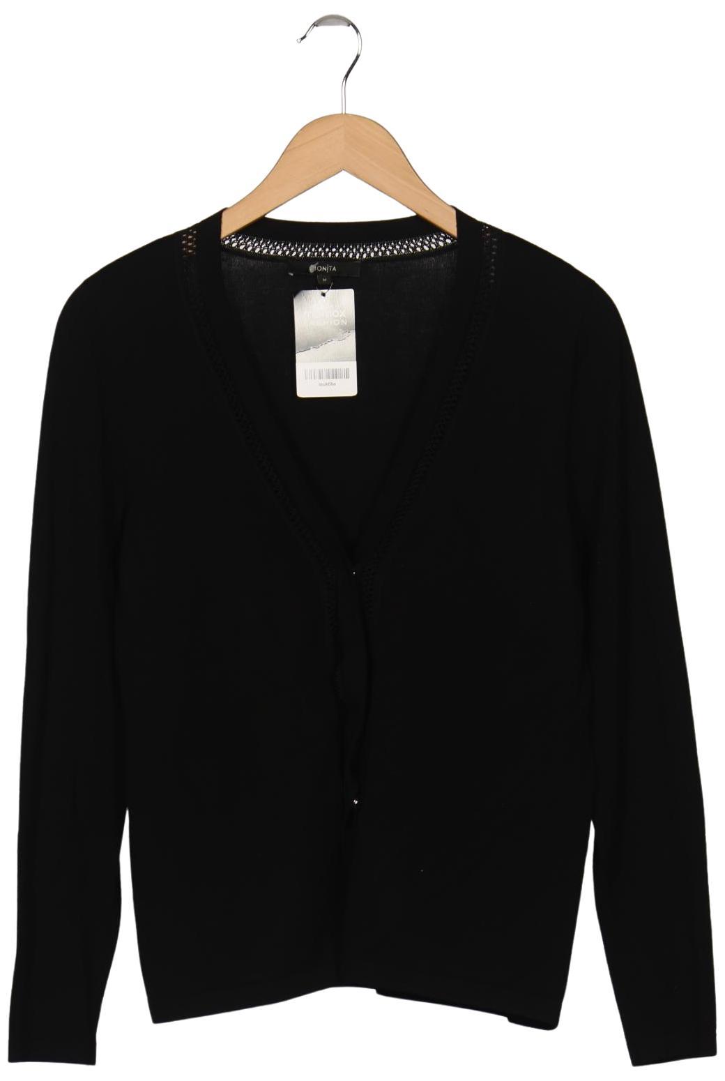 

Bonita Damen Strickjacke, schwarz, Gr. 38