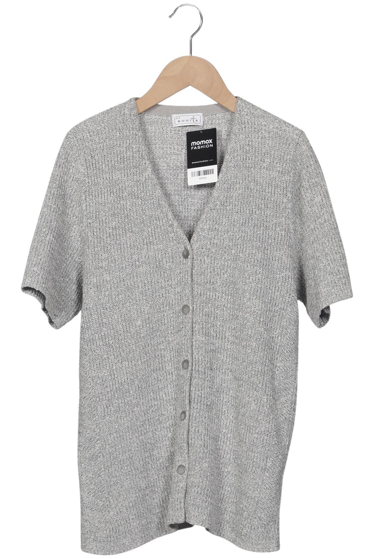 

Bonita Damen Strickjacke, grau, Gr. 42