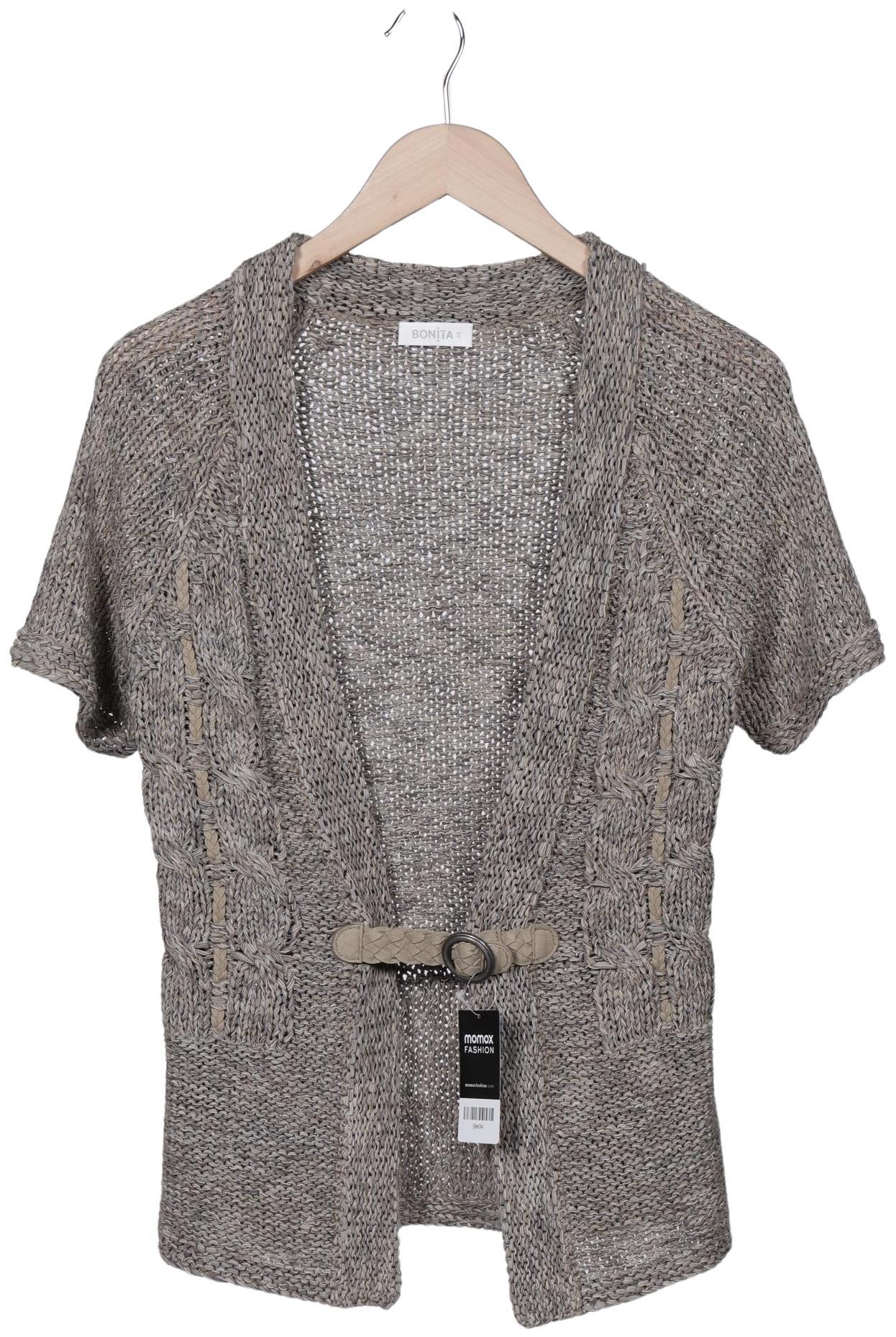 

Bonita Damen Strickjacke, beige, Gr. 36