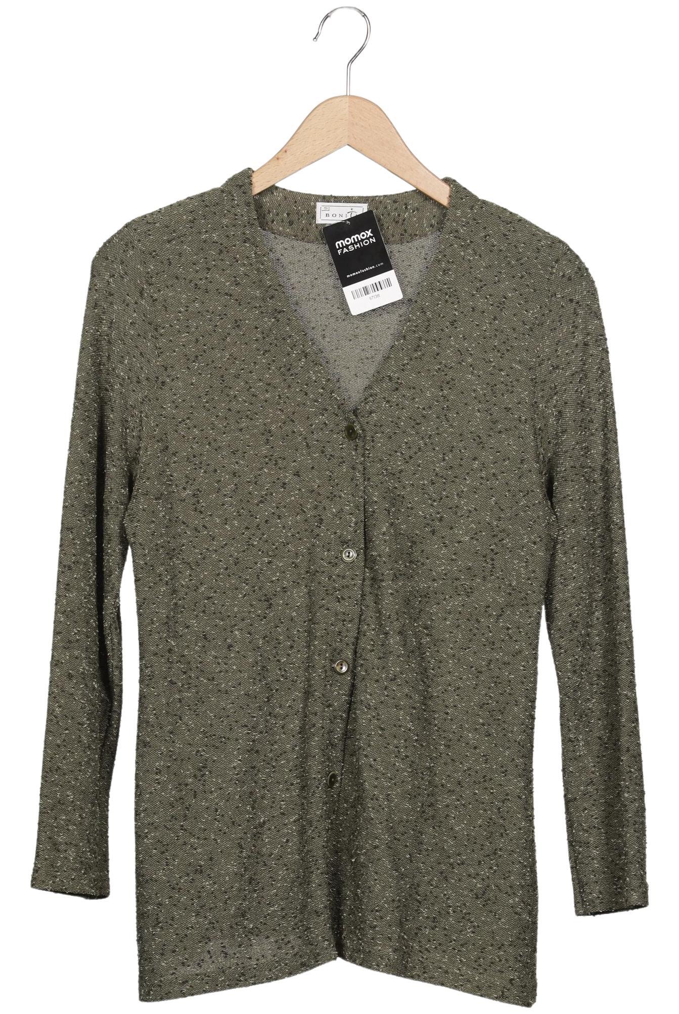 

Bonita Damen Strickjacke, grün, Gr. 36