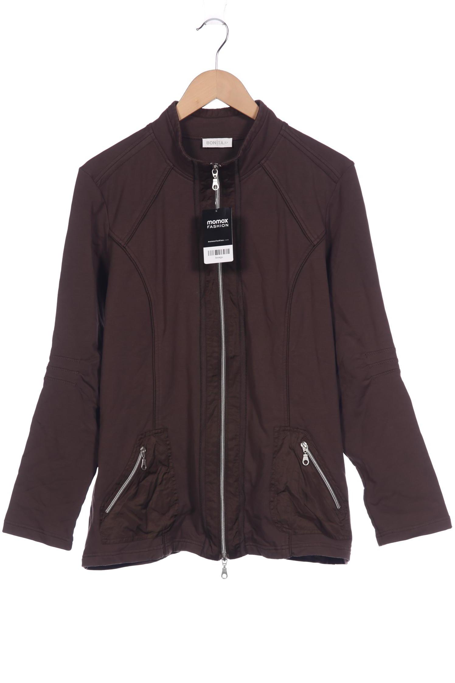 

Bonita Damen Strickjacke, braun, Gr. 46