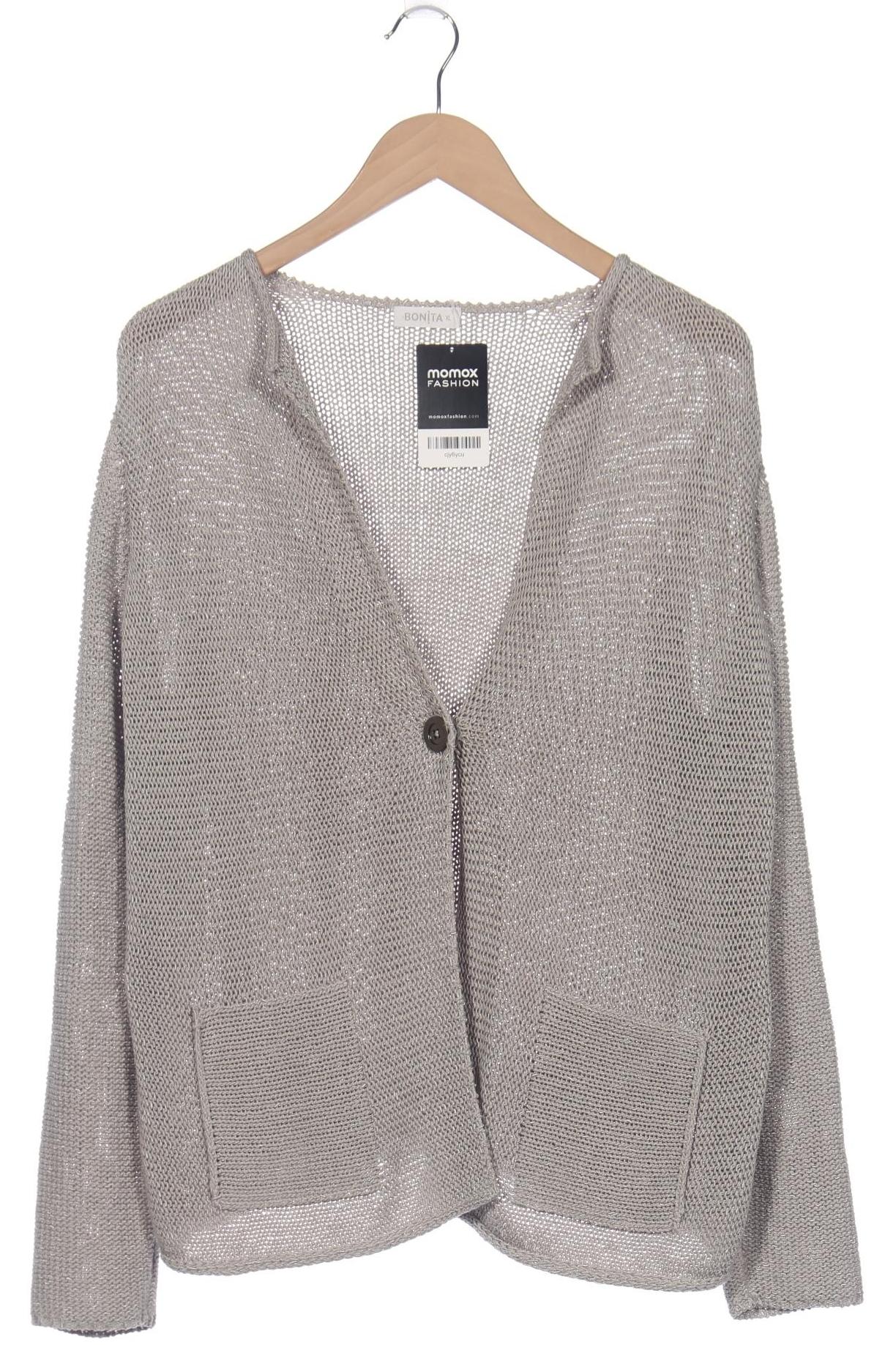 

Bonita Damen Strickjacke, grau, Gr. 44