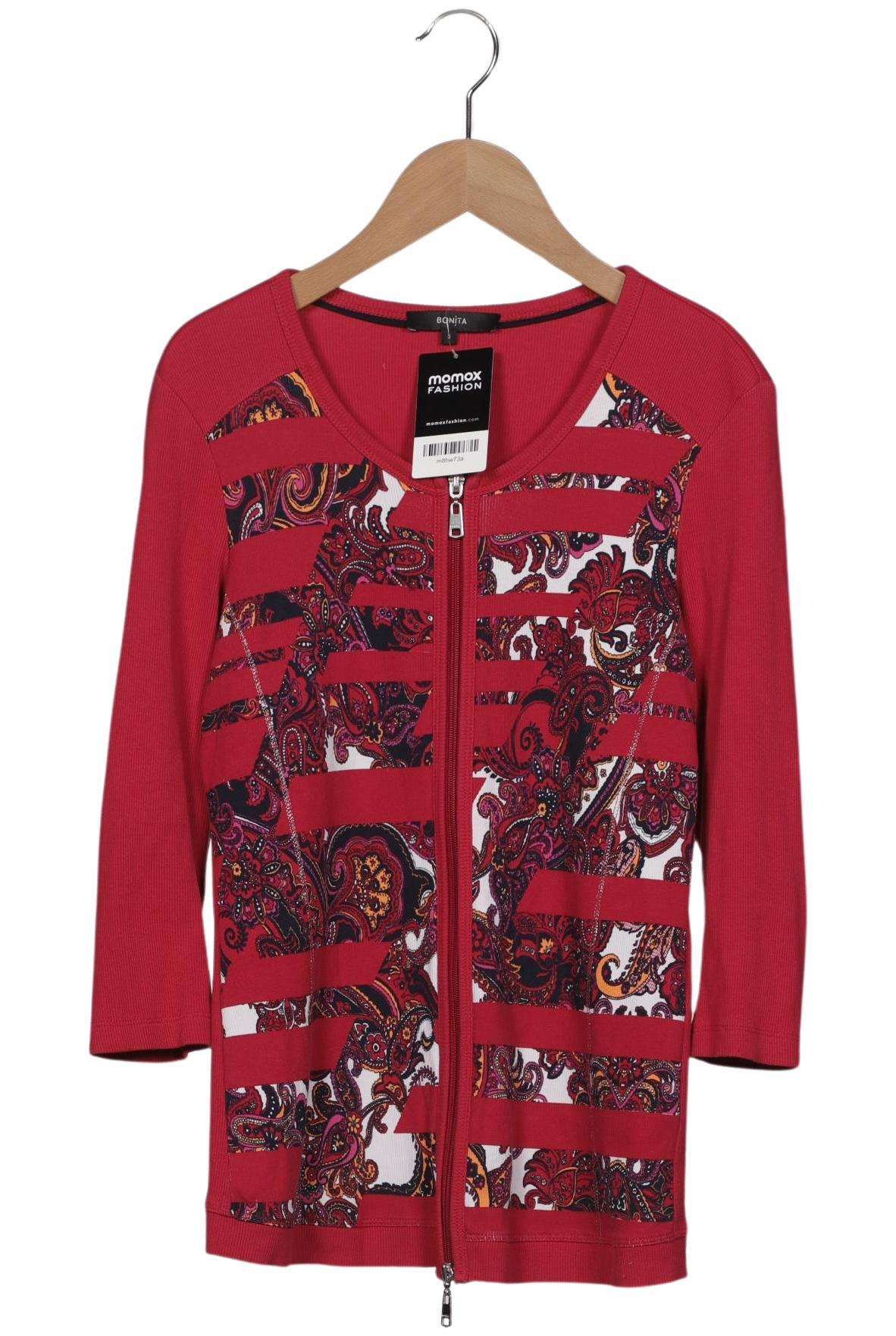 

Bonita Damen Strickjacke, rot, Gr. 36
