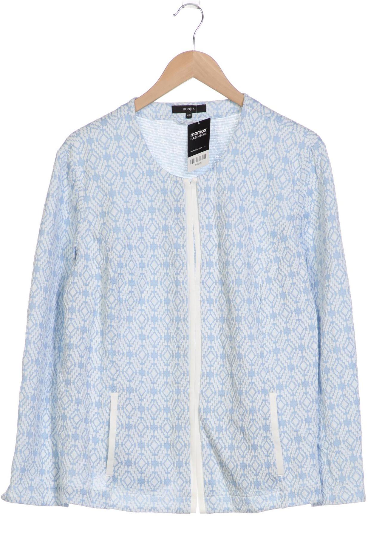 

Bonita Damen Strickjacke, hellblau, Gr. 48