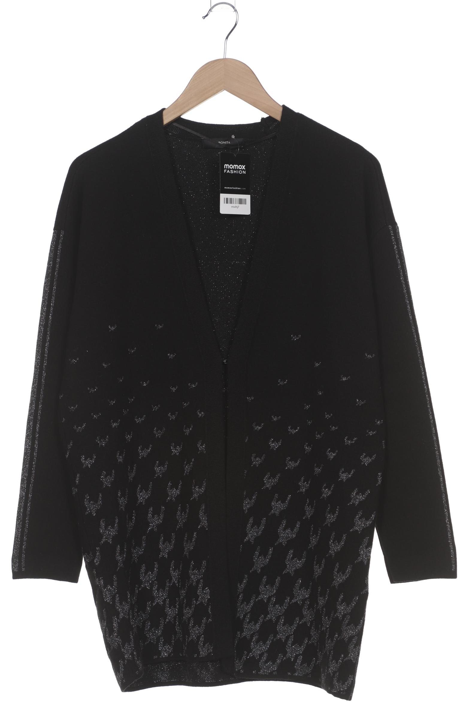 

Bonita Damen Strickjacke, schwarz, Gr. 38