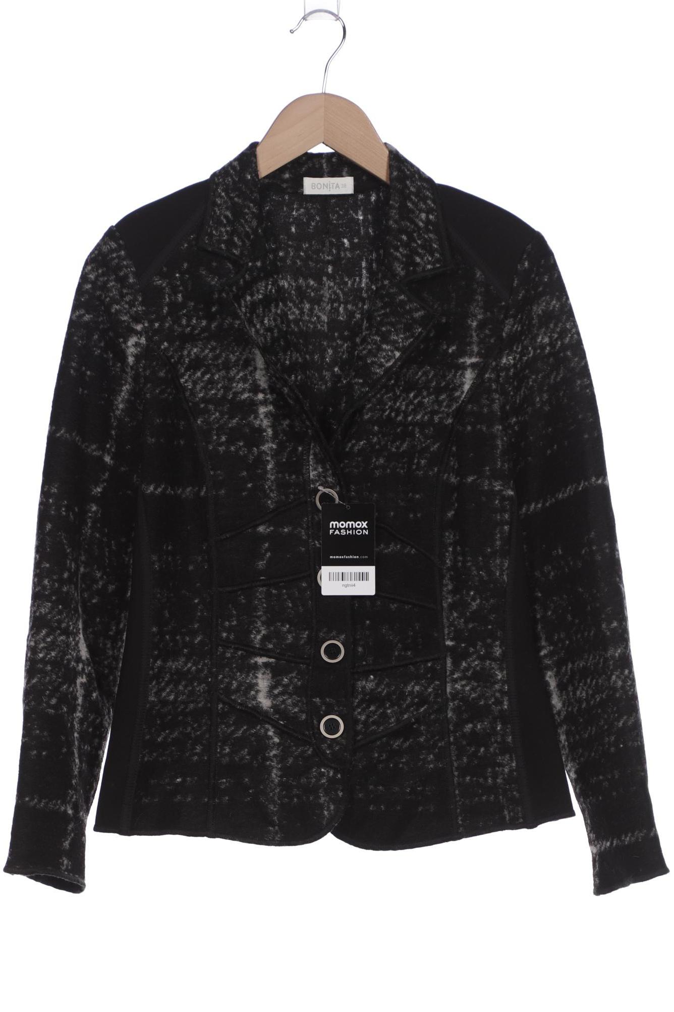 

Bonita Damen Strickjacke, schwarz, Gr. 38