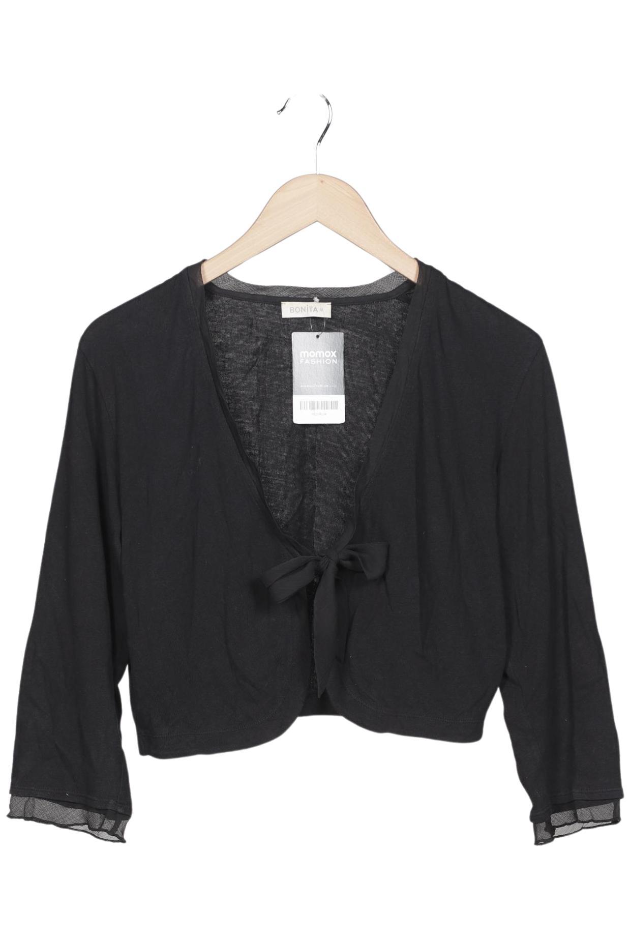 

Bonita Damen Strickjacke, schwarz, Gr. 38
