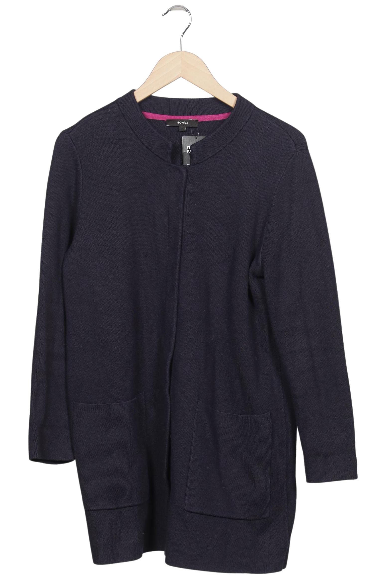 

Bonita Damen Strickjacke, marineblau, Gr. 42
