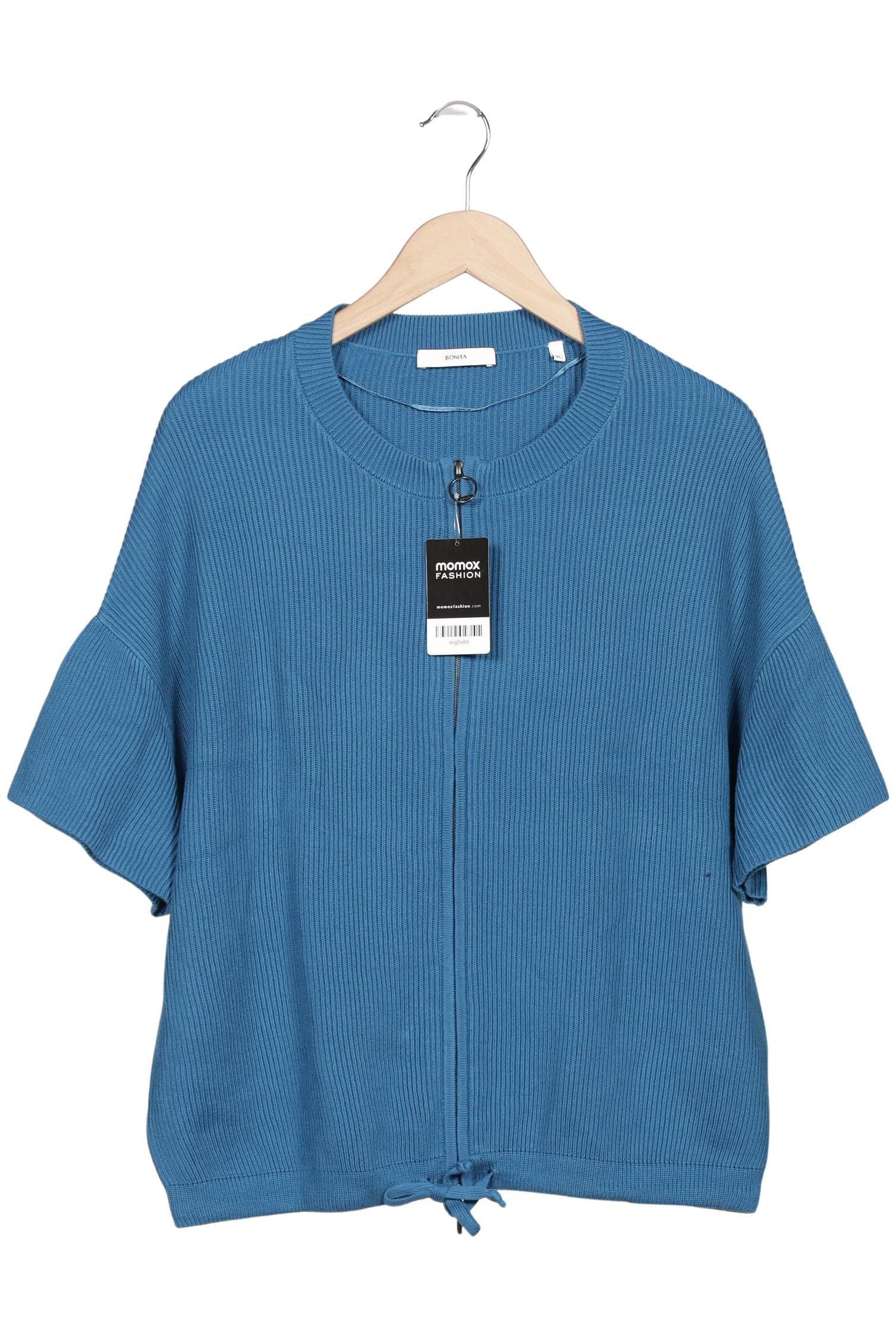 

Bonita Damen Strickjacke, blau, Gr. 44