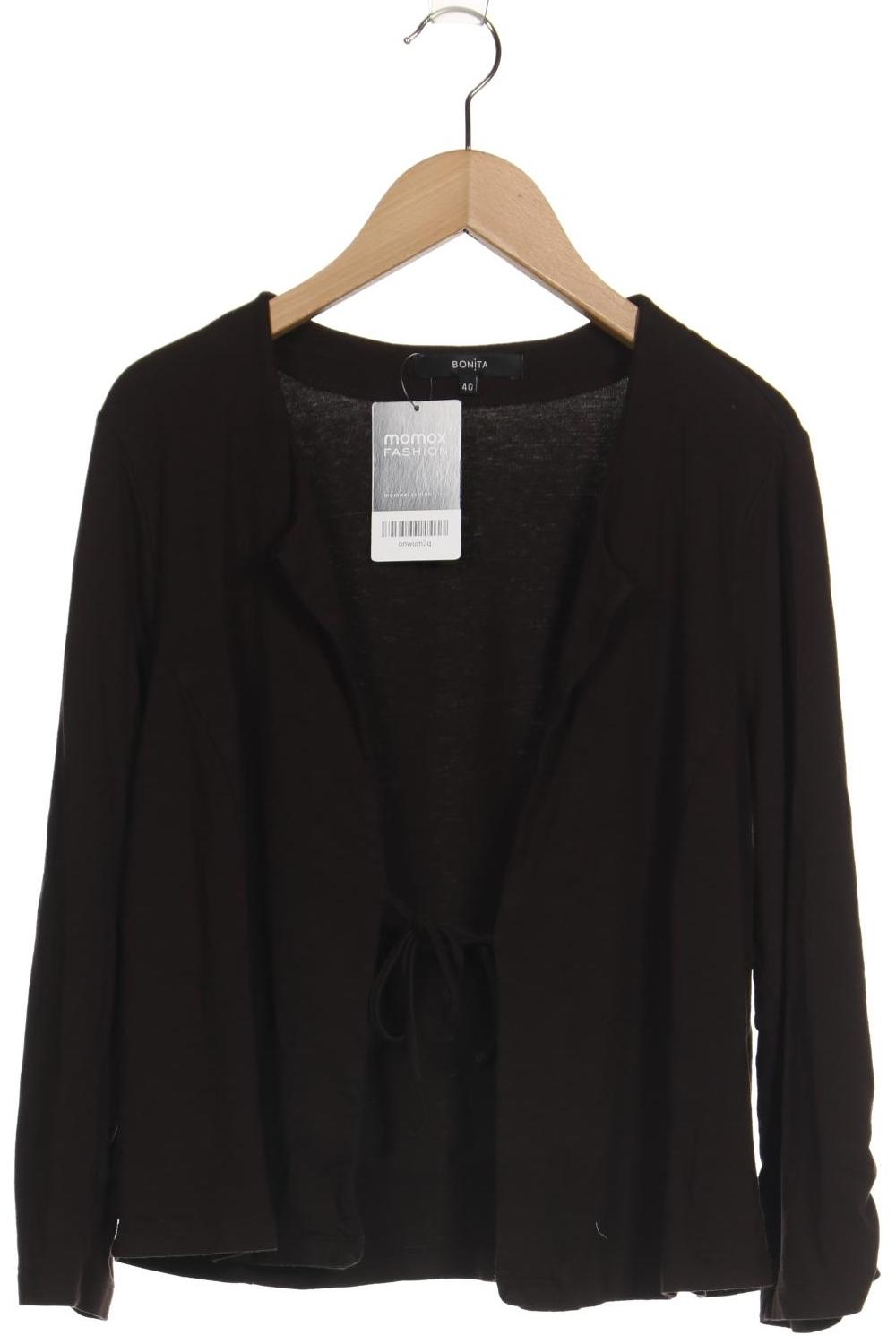

Bonita Damen Strickjacke, braun, Gr. 40