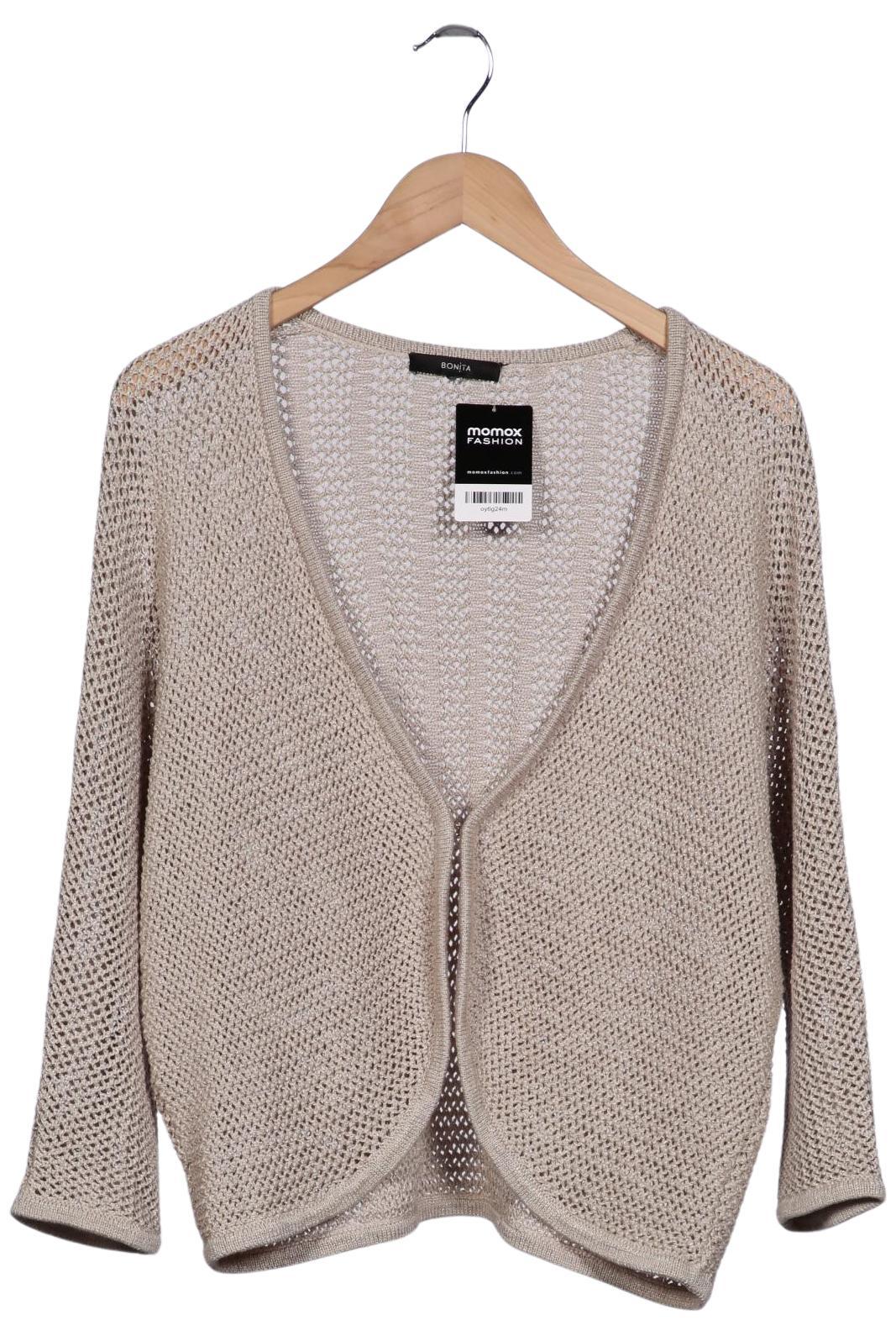 

Bonita Damen Strickjacke, beige, Gr. 38