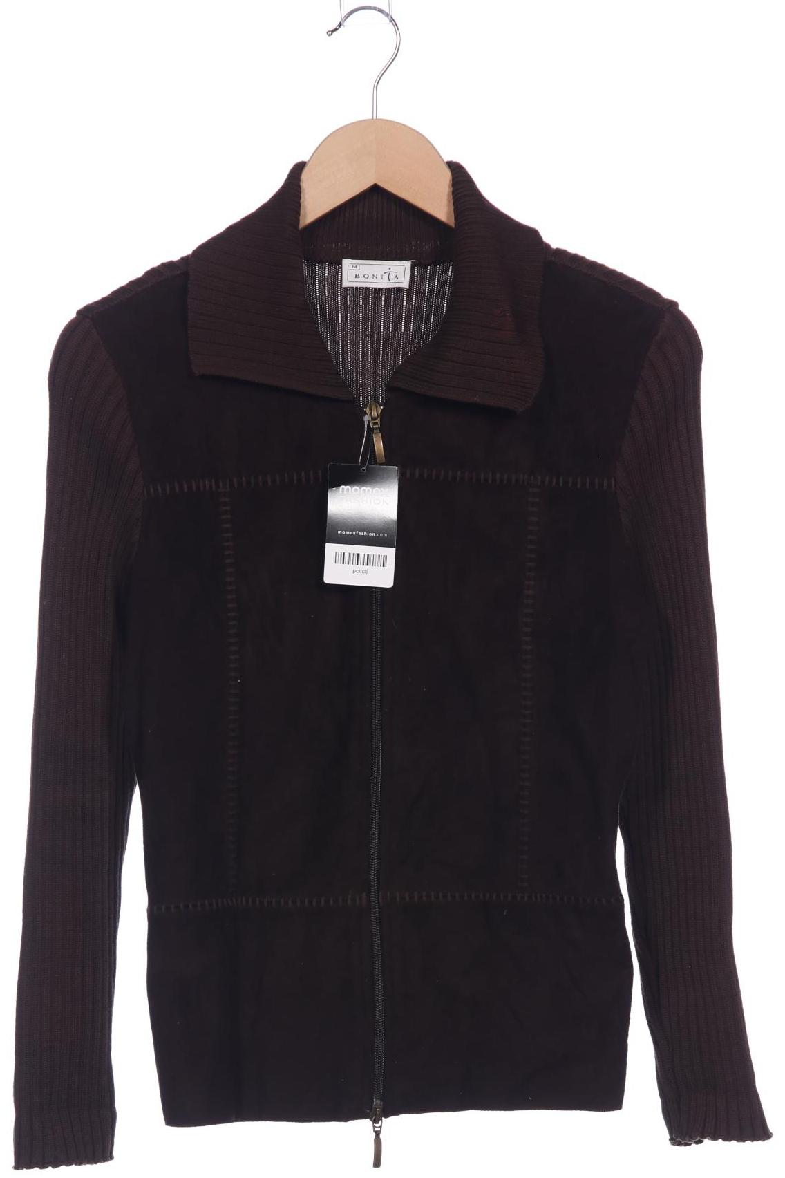 

Bonita Damen Strickjacke, braun, Gr. 38