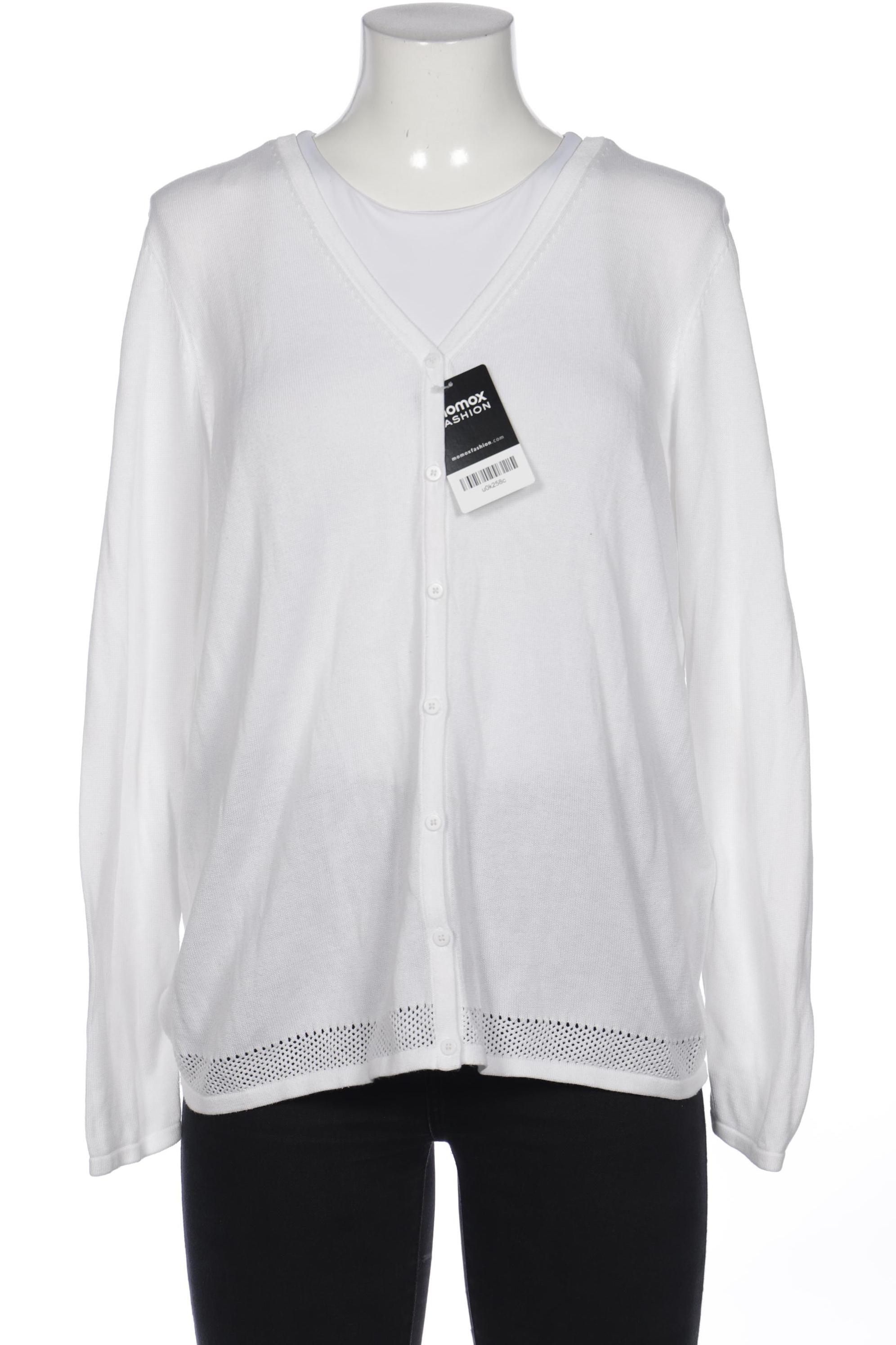 

Bonita Damen Strickjacke, weiß, Gr. 42