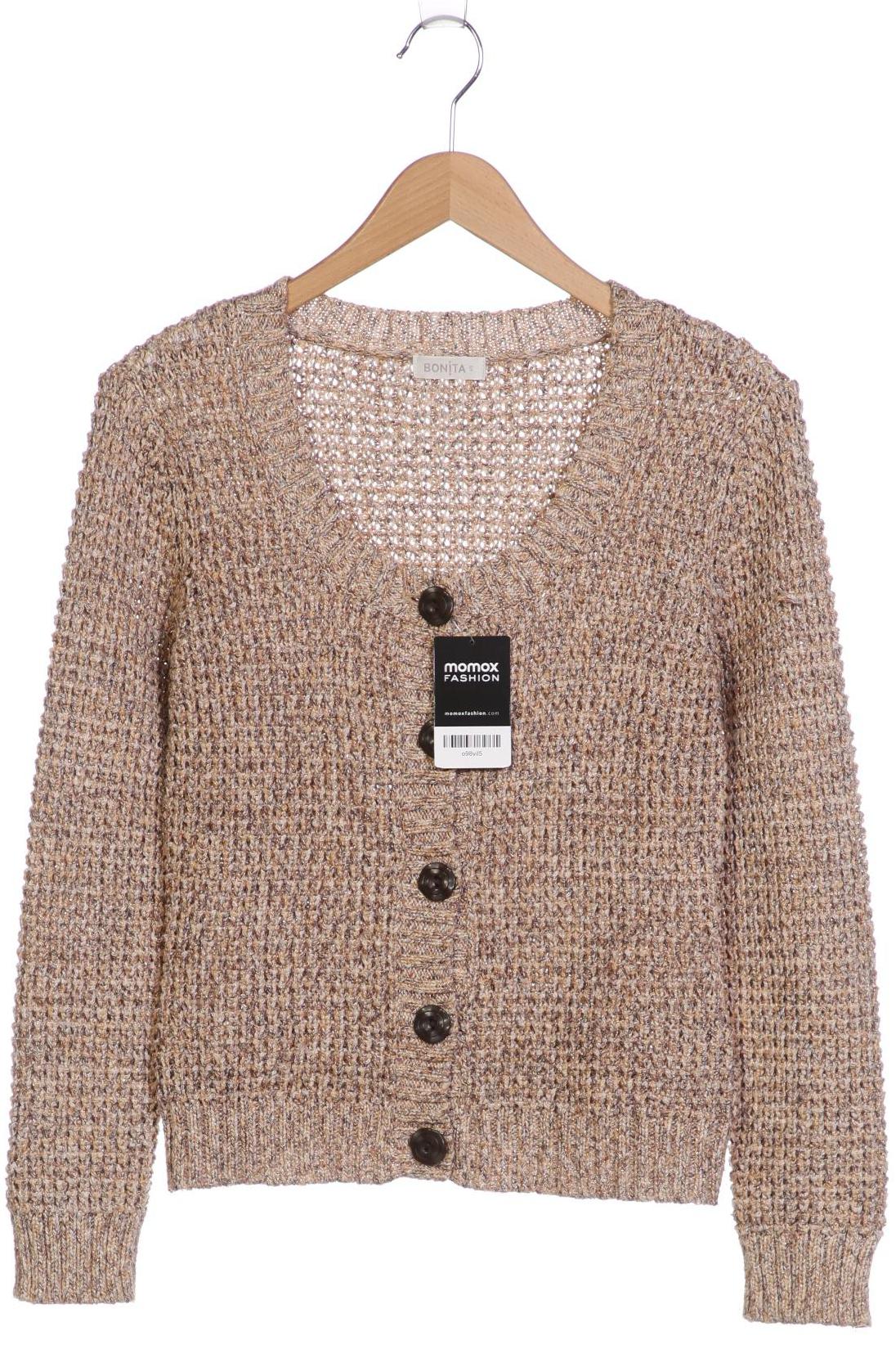 

Bonita Damen Strickjacke, beige, Gr. 36