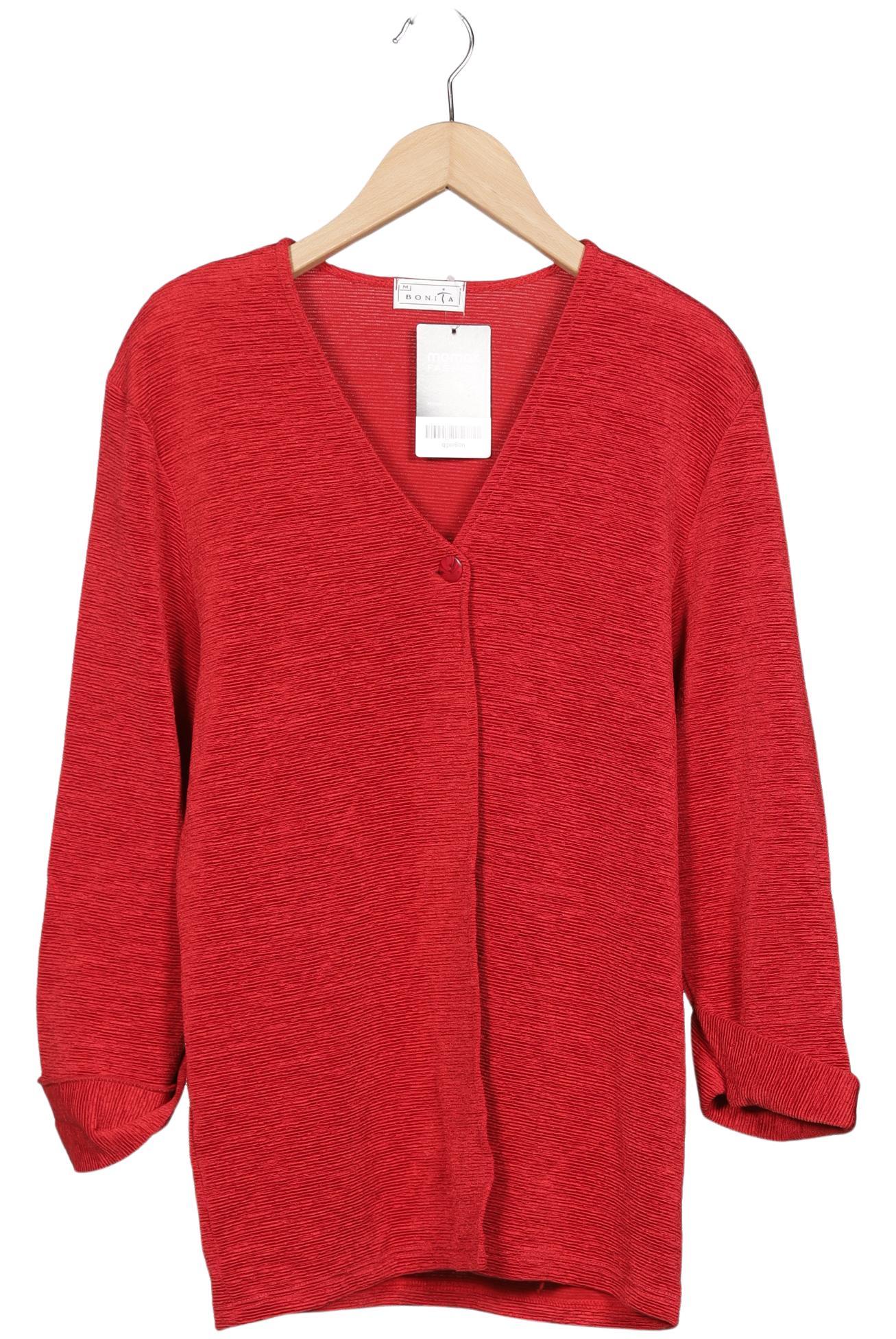 

Bonita Damen Strickjacke, rot, Gr. 38
