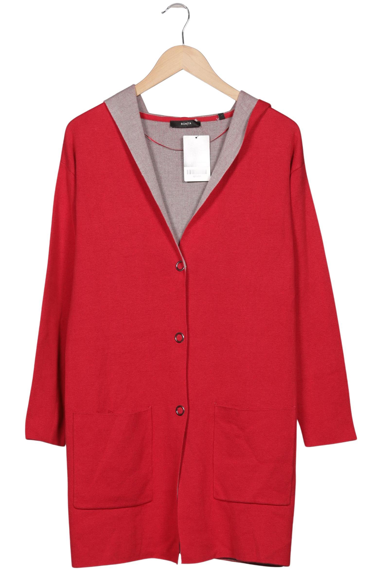

Bonita Damen Strickjacke, rot, Gr. 36