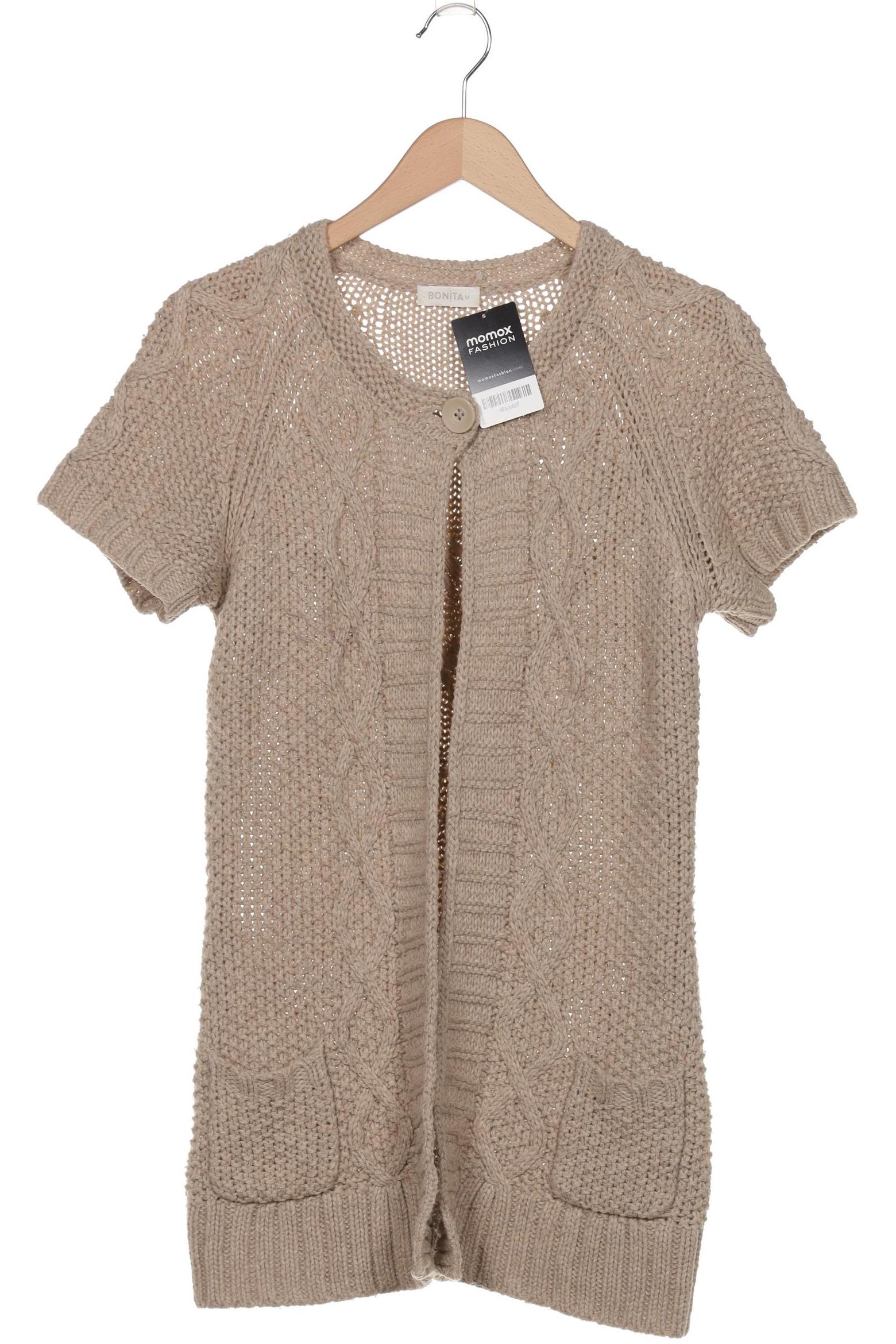 

Bonita Damen Strickjacke, beige, Gr. 38