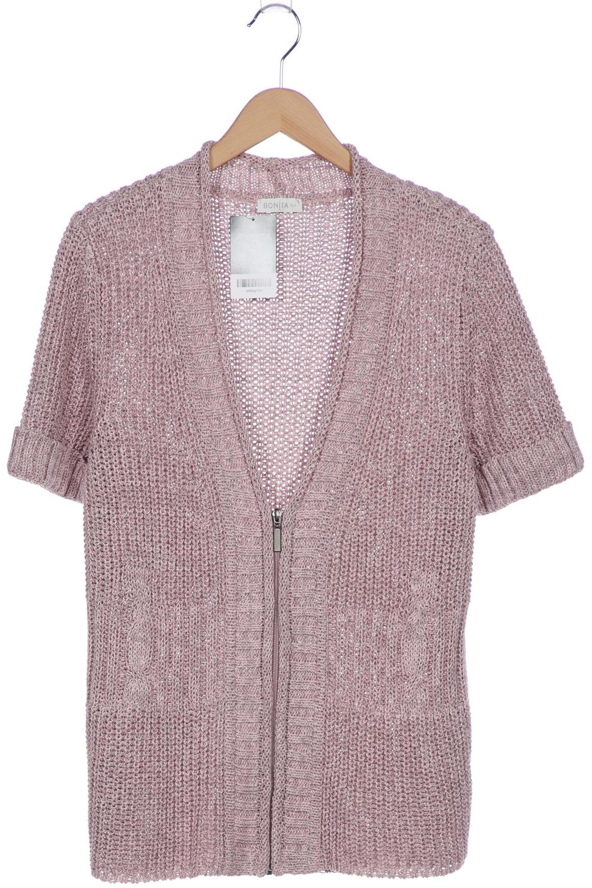 

Bonita Damen Strickjacke, pink, Gr. 44