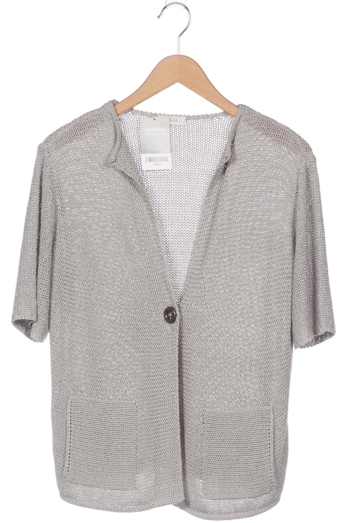 

Bonita Damen Strickjacke, grau, Gr. 42
