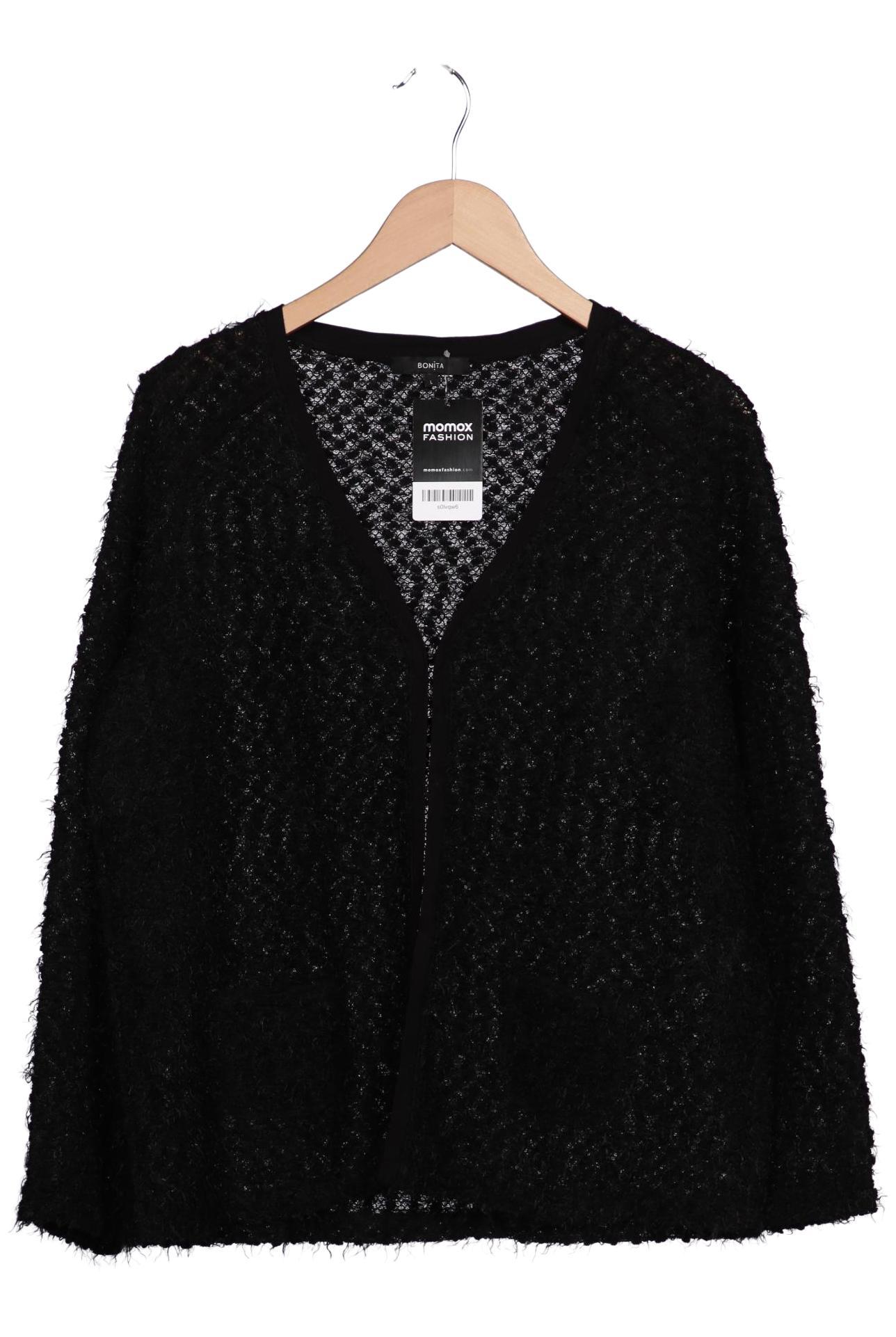 

Bonita Damen Strickjacke, schwarz, Gr. 42