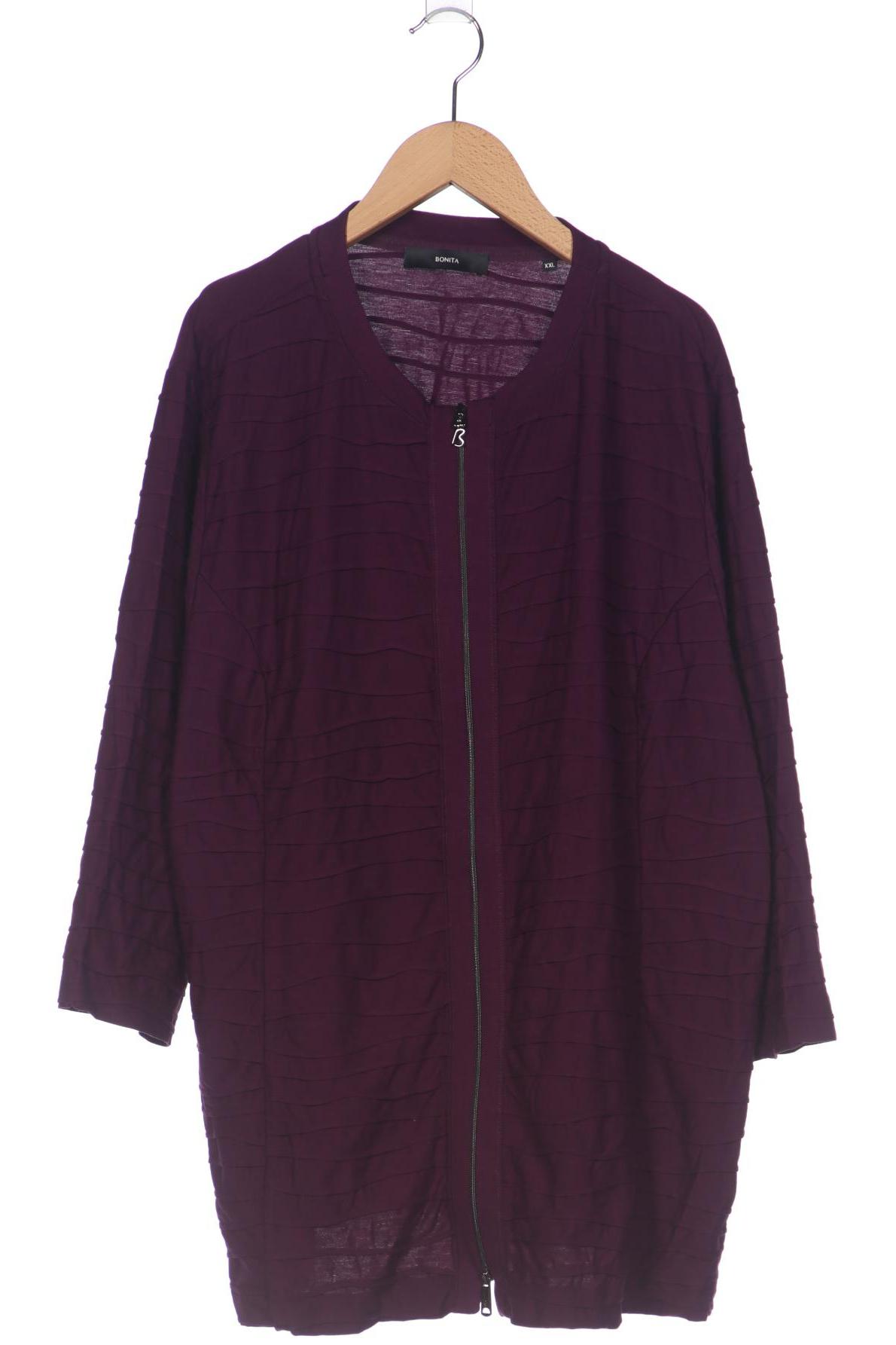 

Bonita Damen Strickjacke, flieder, Gr. 46