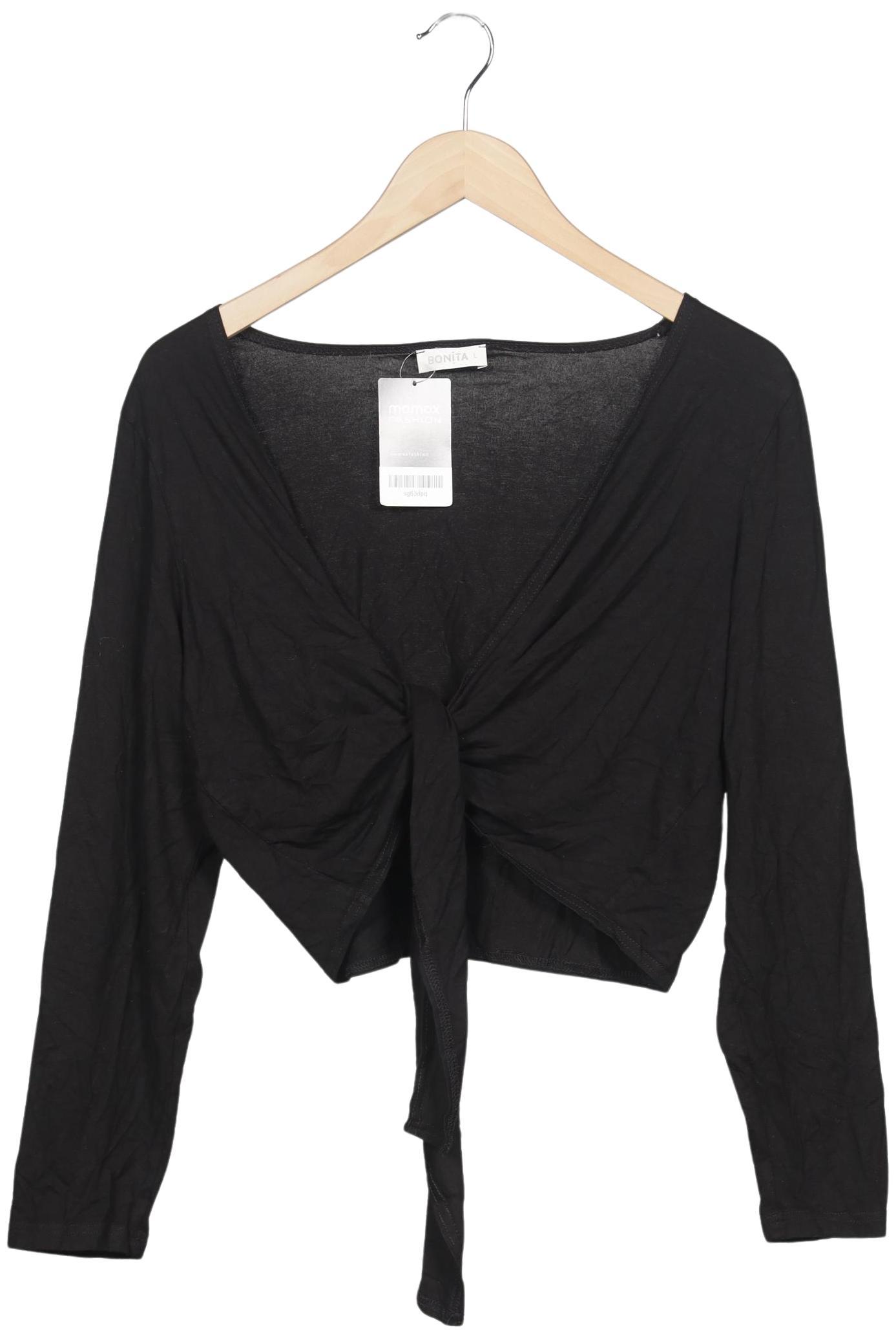 

Bonita Damen Strickjacke, schwarz, Gr. 42