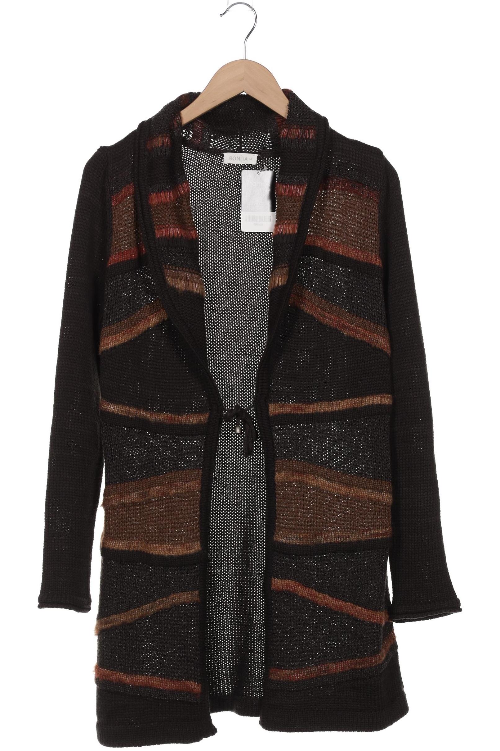 

Bonita Damen Strickjacke, braun, Gr. 38
