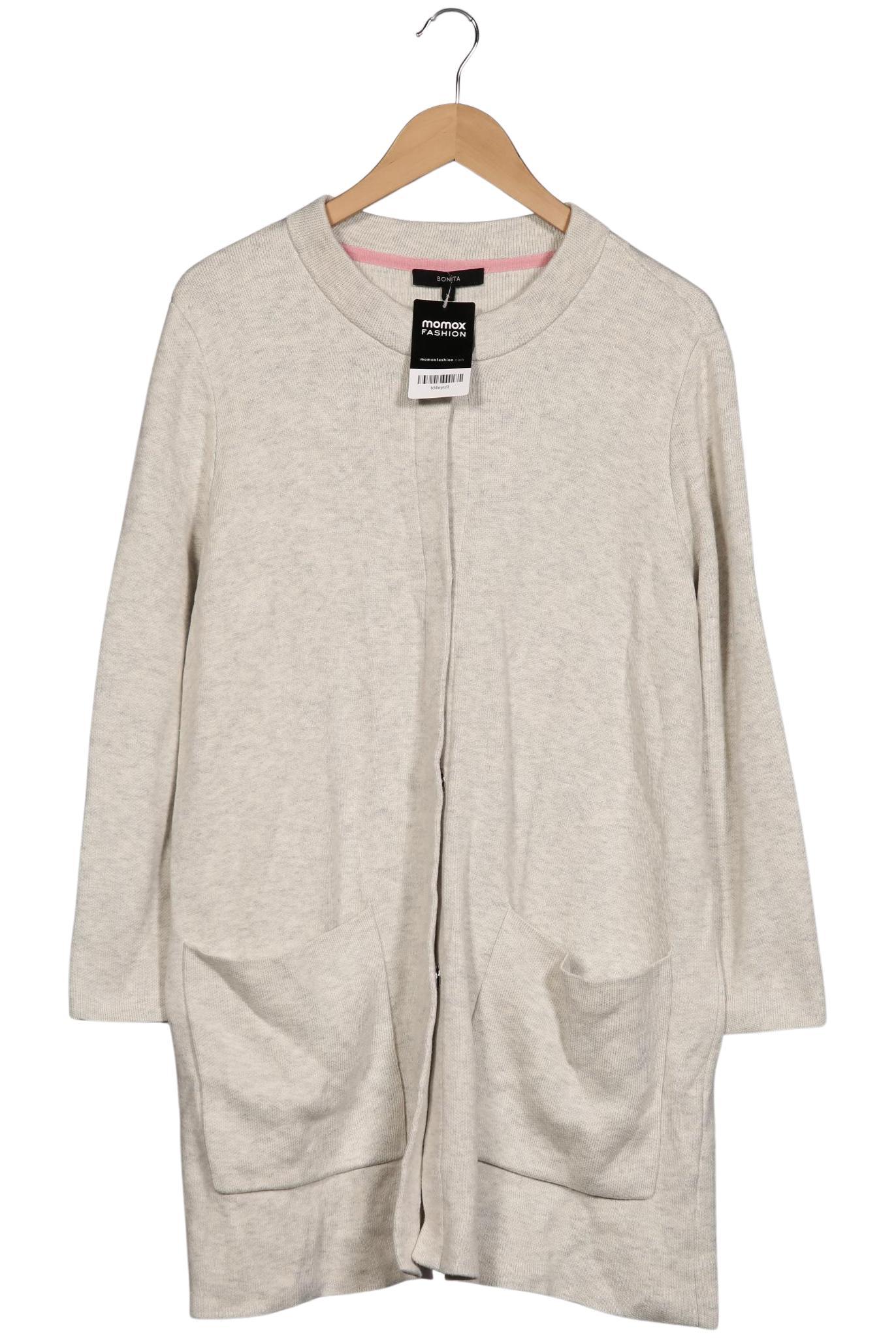 

Bonita Damen Strickjacke, beige, Gr. 44