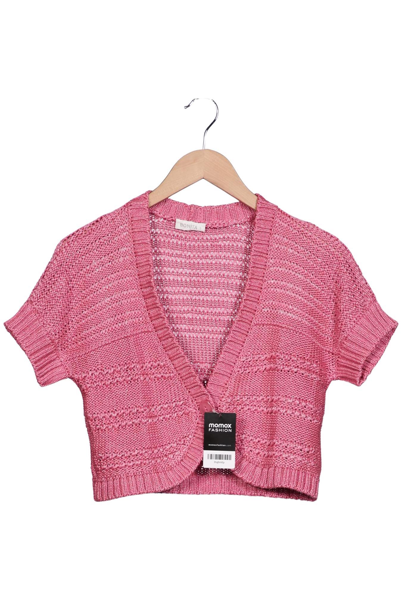 

Bonita Damen Strickjacke, pink, Gr. 36