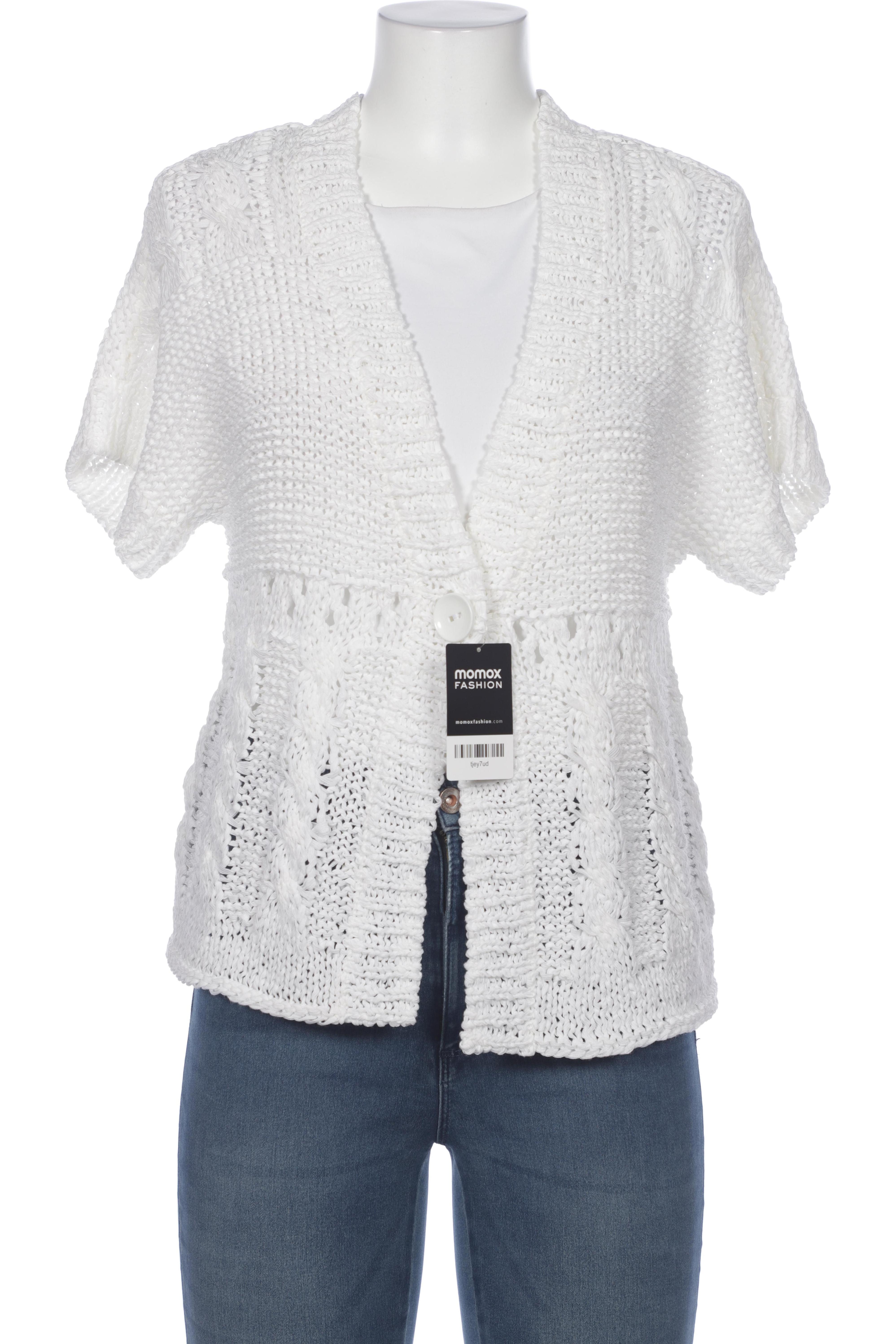 

Bonita Damen Strickjacke, weiß, Gr. 38