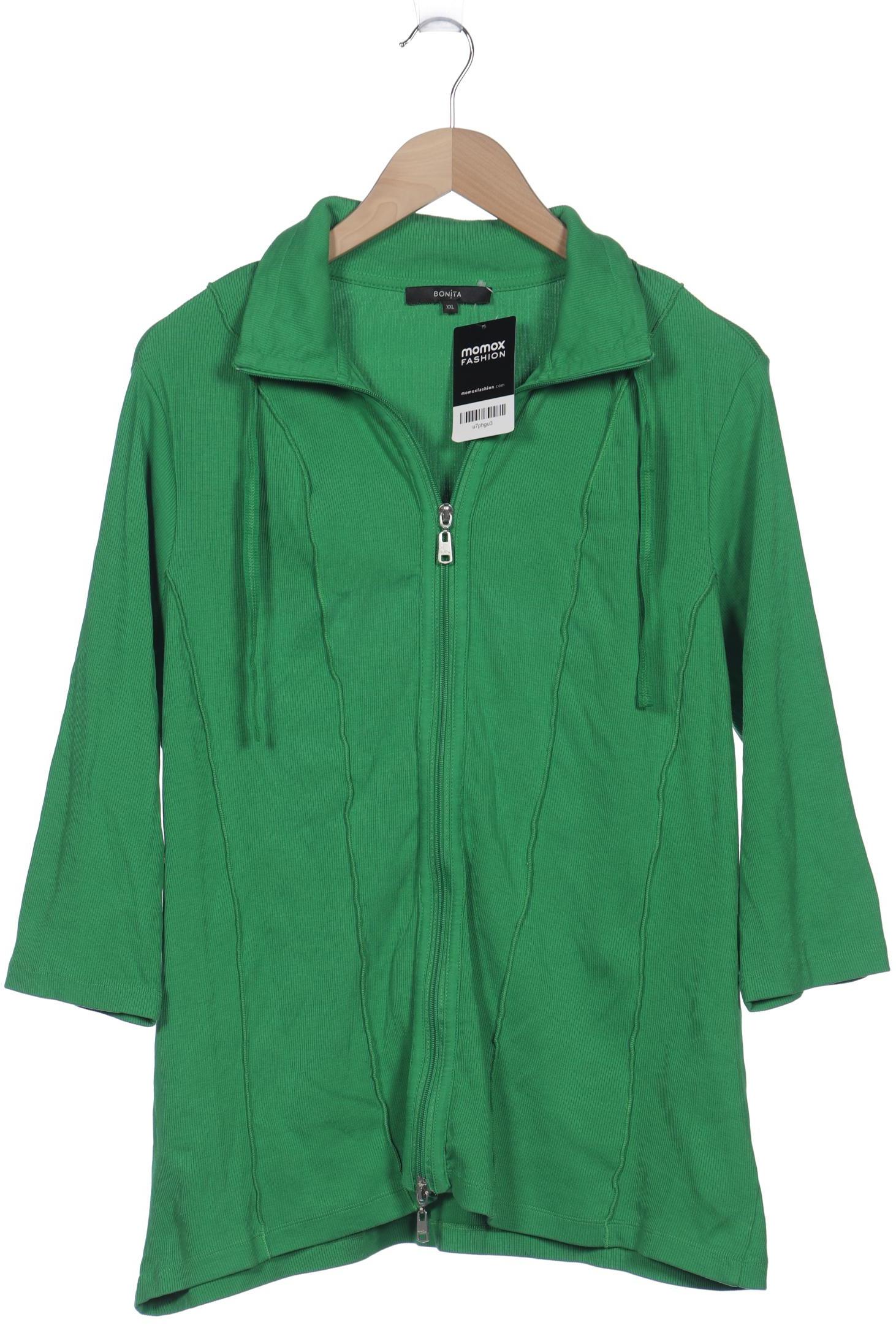 

Bonita Damen Strickjacke, grün